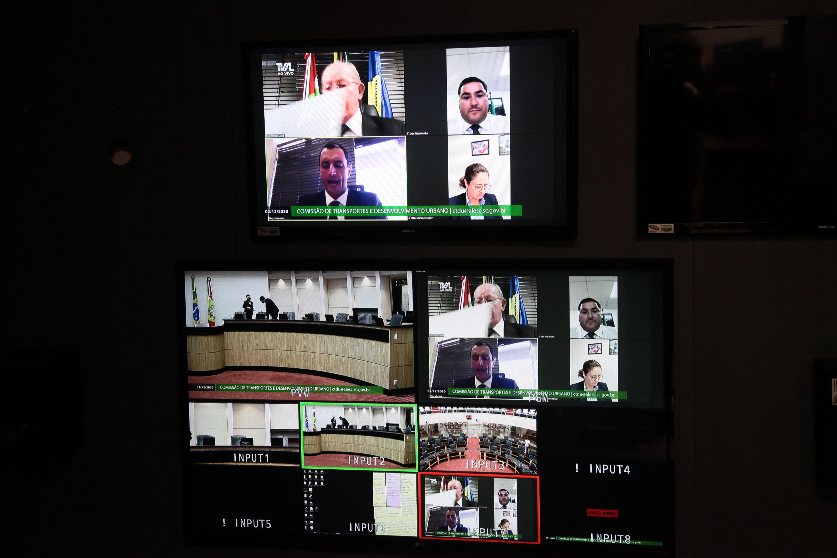 Reunião Virtual da Comissão de Transporte