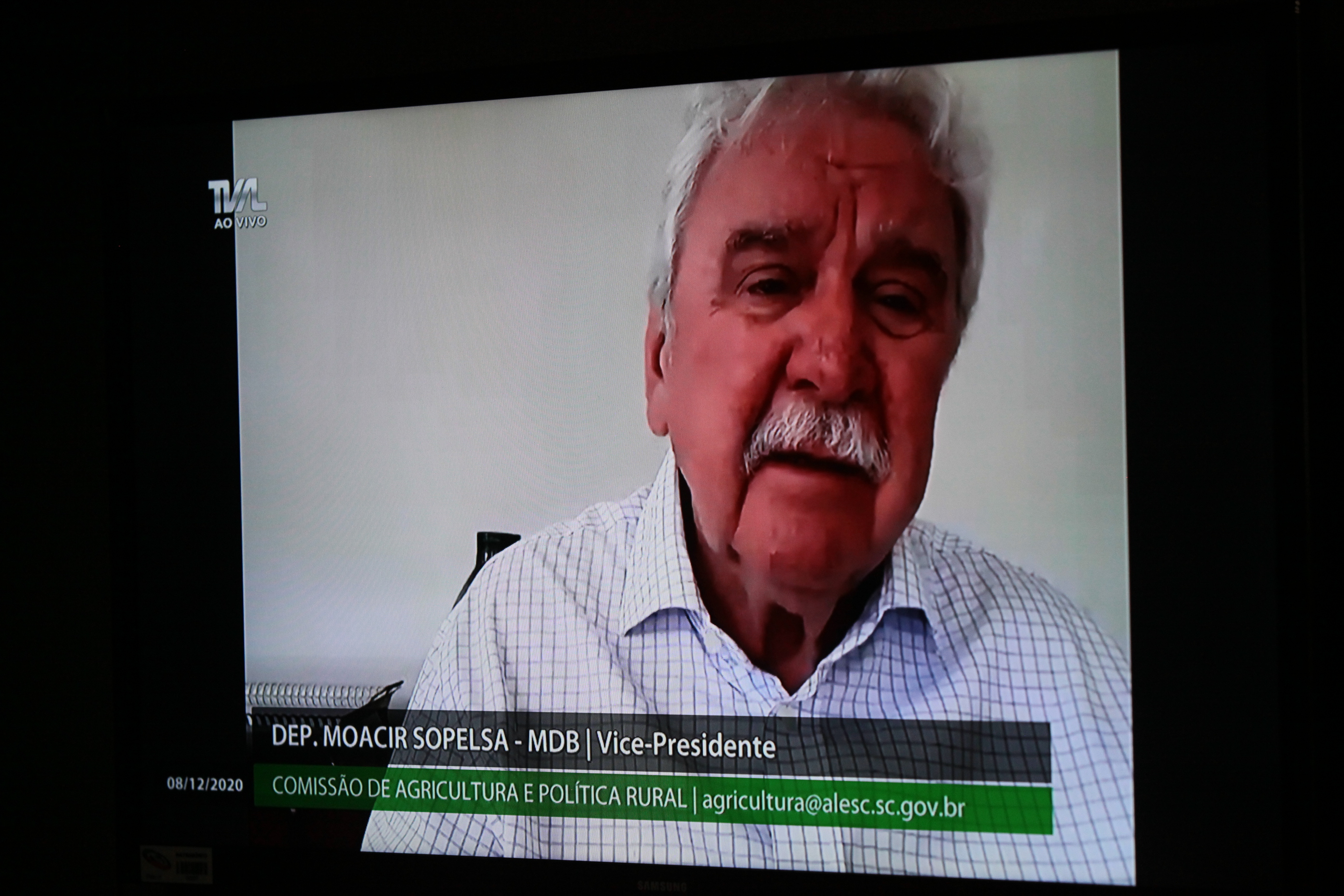 Comissão de Agricultura e Política Rural - Deputado Moacir Sopelsa (MDB)
