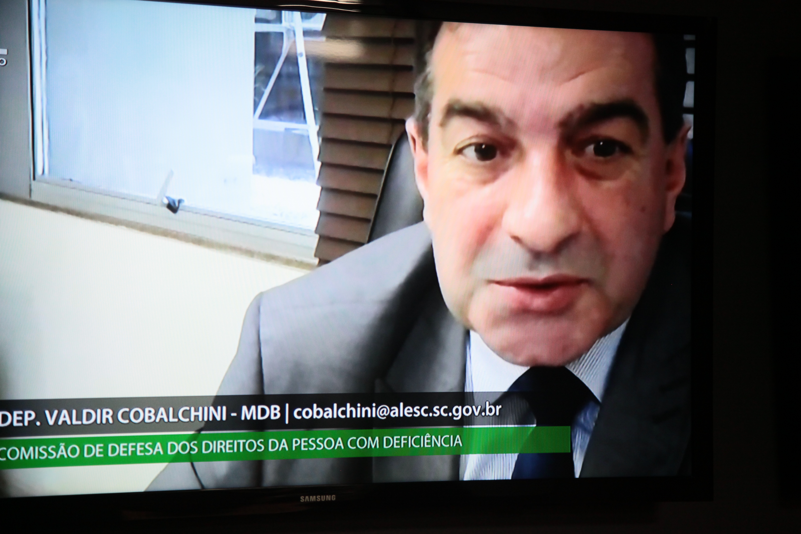 Comissão dos Direitos da Pessoa com Deficiência - Deputado Valdir Cobalchini (MDB)