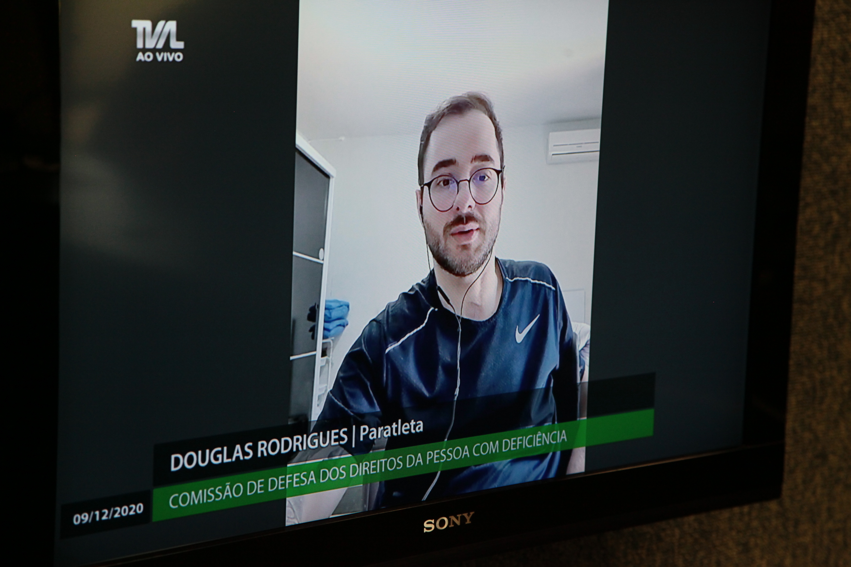 Comissão dos Direitos da Pessoa com Deficiência - Douglas Rodrigues, paraatléta