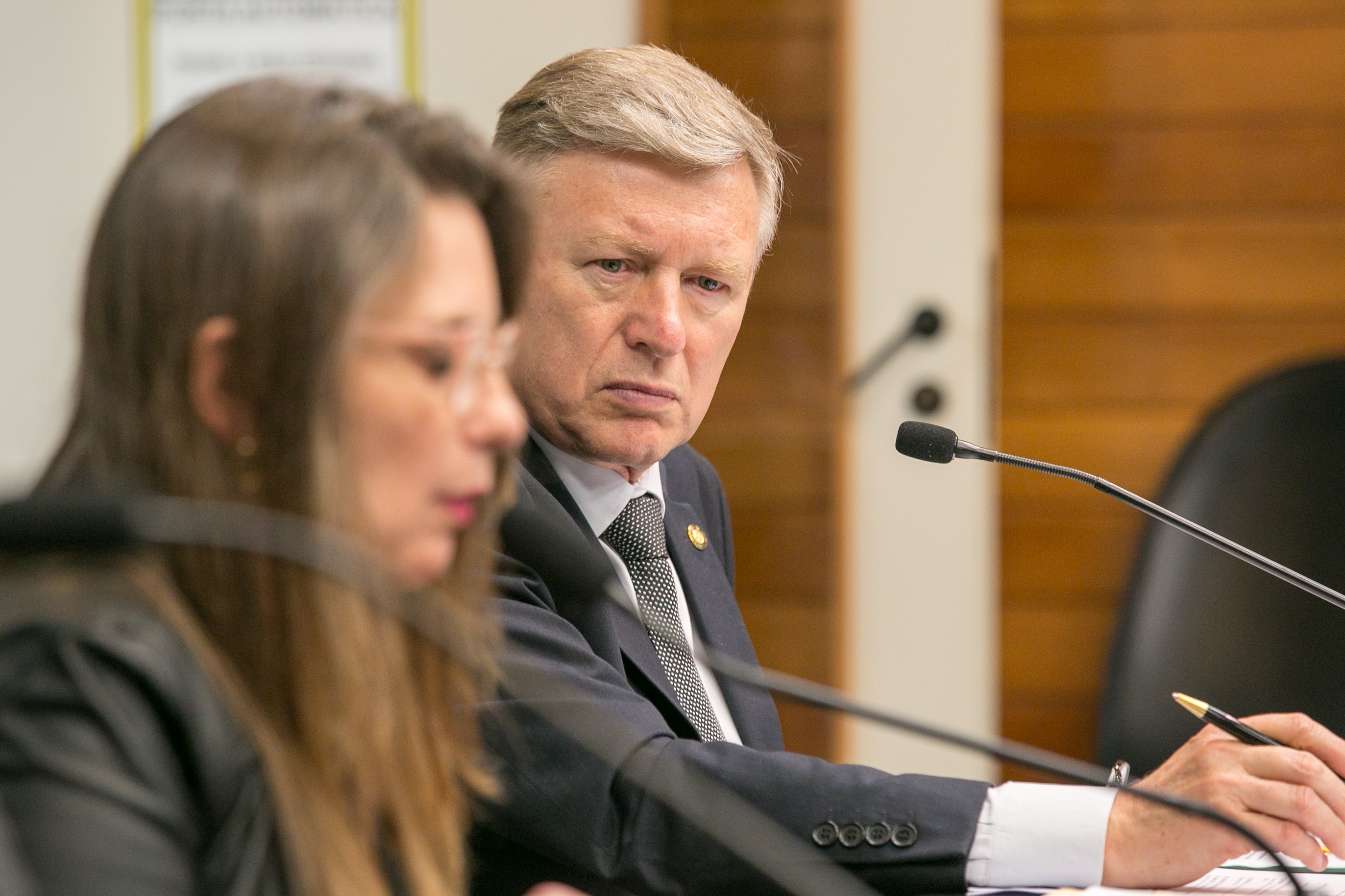 Deputada Paulinha (PDT) e Deputado Milton Hobus (PSD)