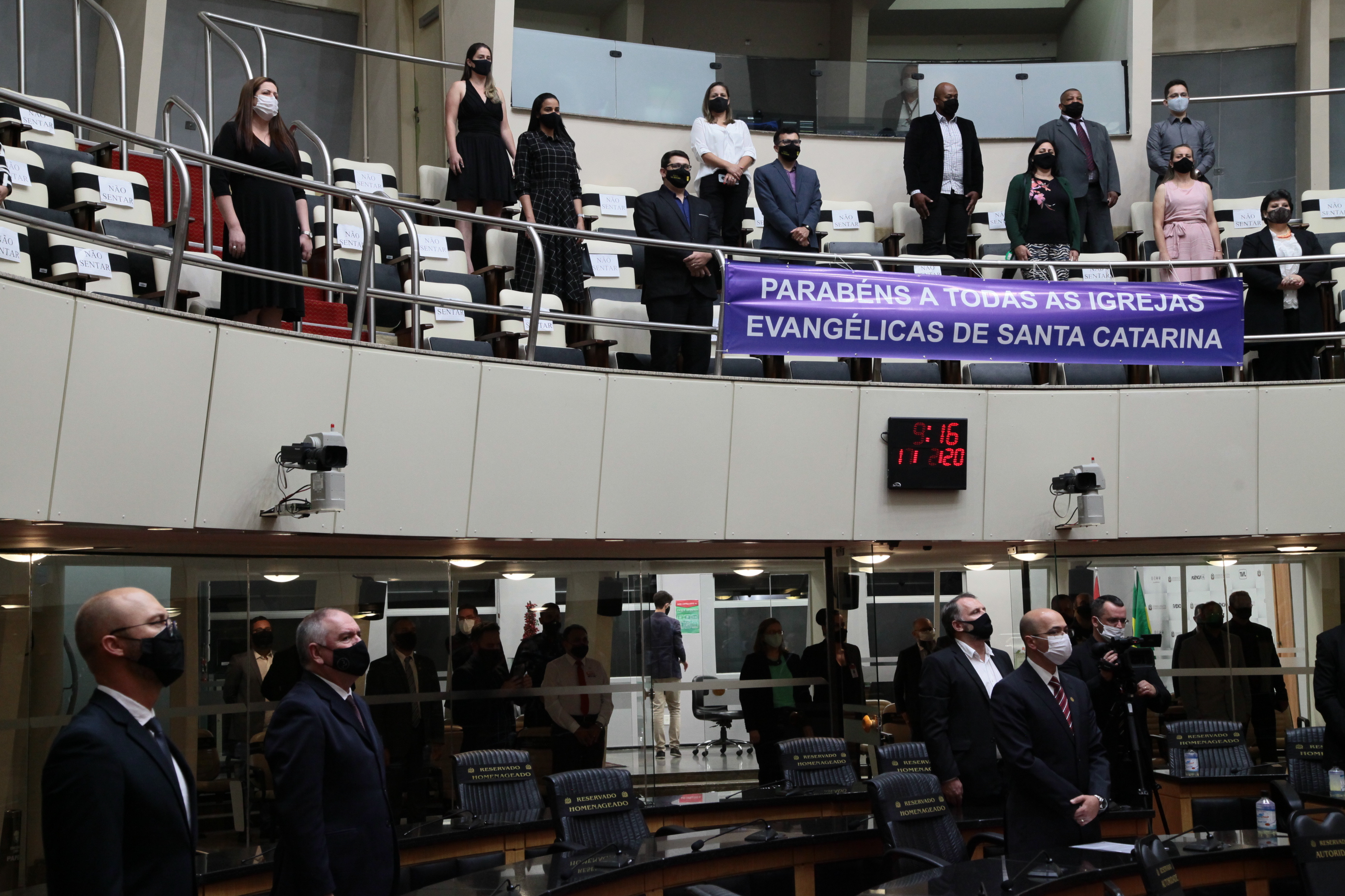 Sessão Especial – Homenagem ao Reconhecimento aos Trabalhos das Lideranças Evangélicas