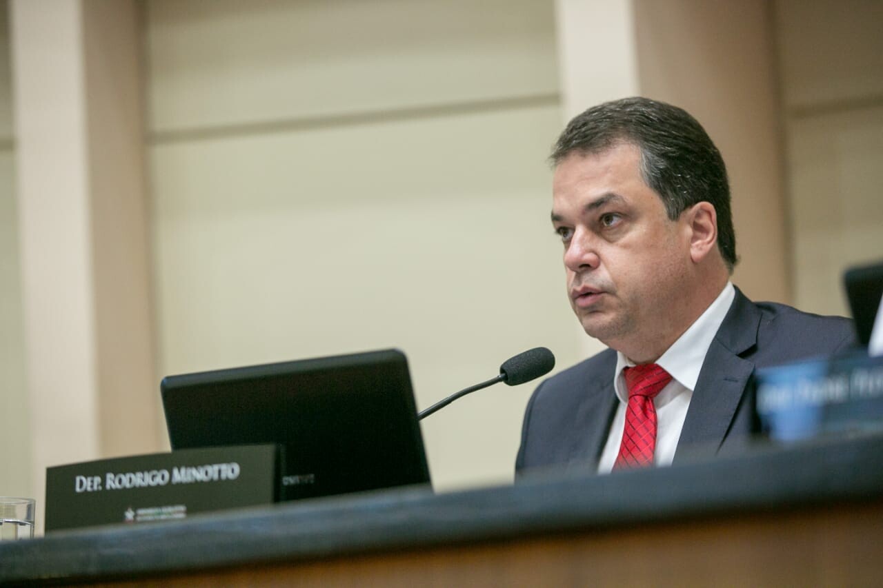 Deputado Rodrigo Minotto. FOTO: Divulgação