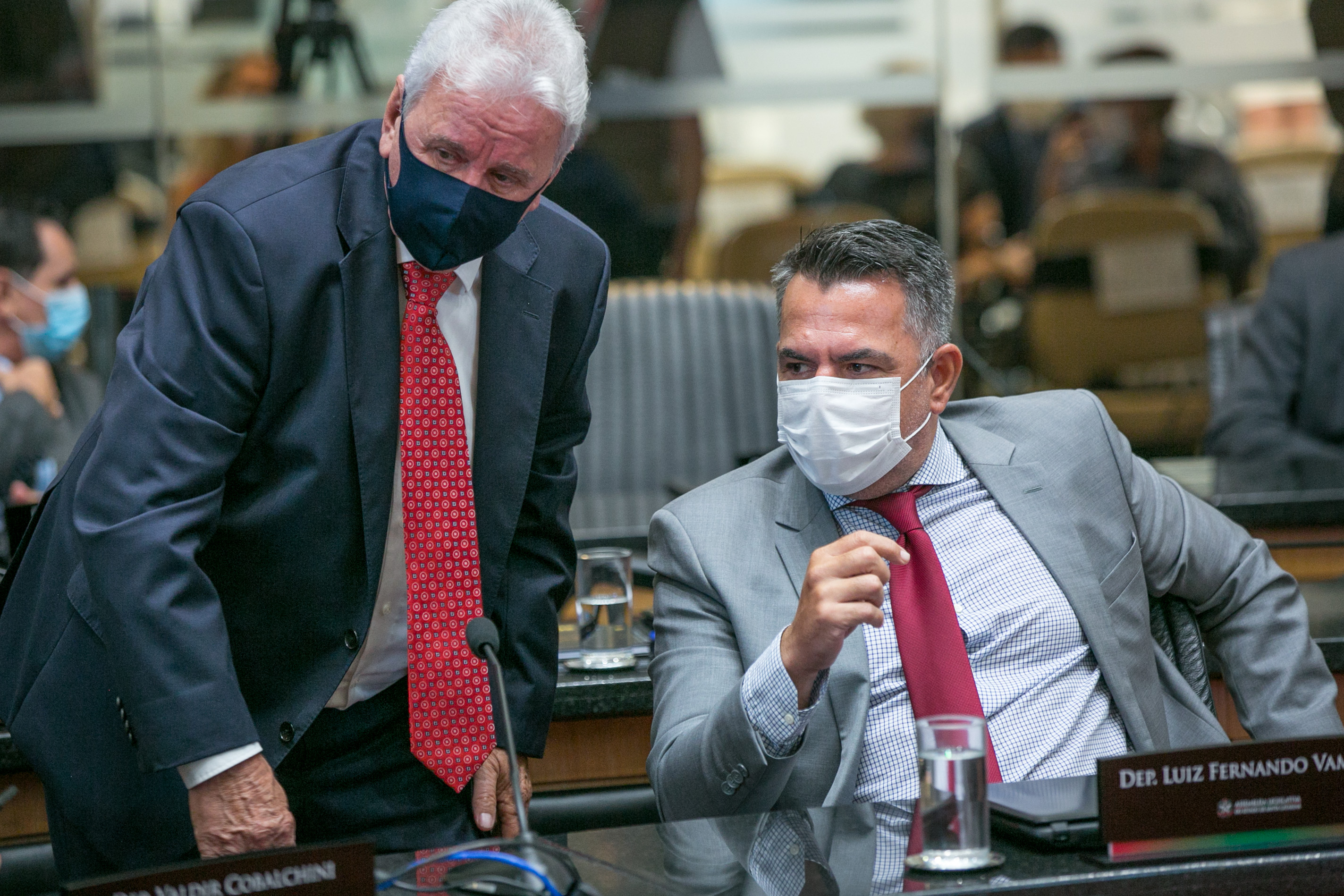 Deputado Moacir Sopelsa (MDB) e Deputado Luiz Fernando Vampiro (MDB)