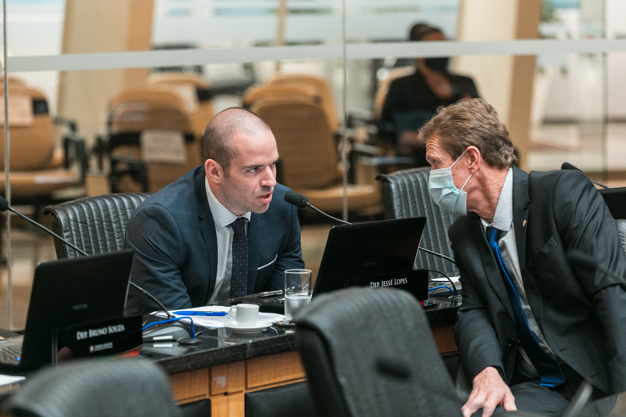 Deputado Jessé Lopes (PSL) e Deputado Volnei Weber (MDB)