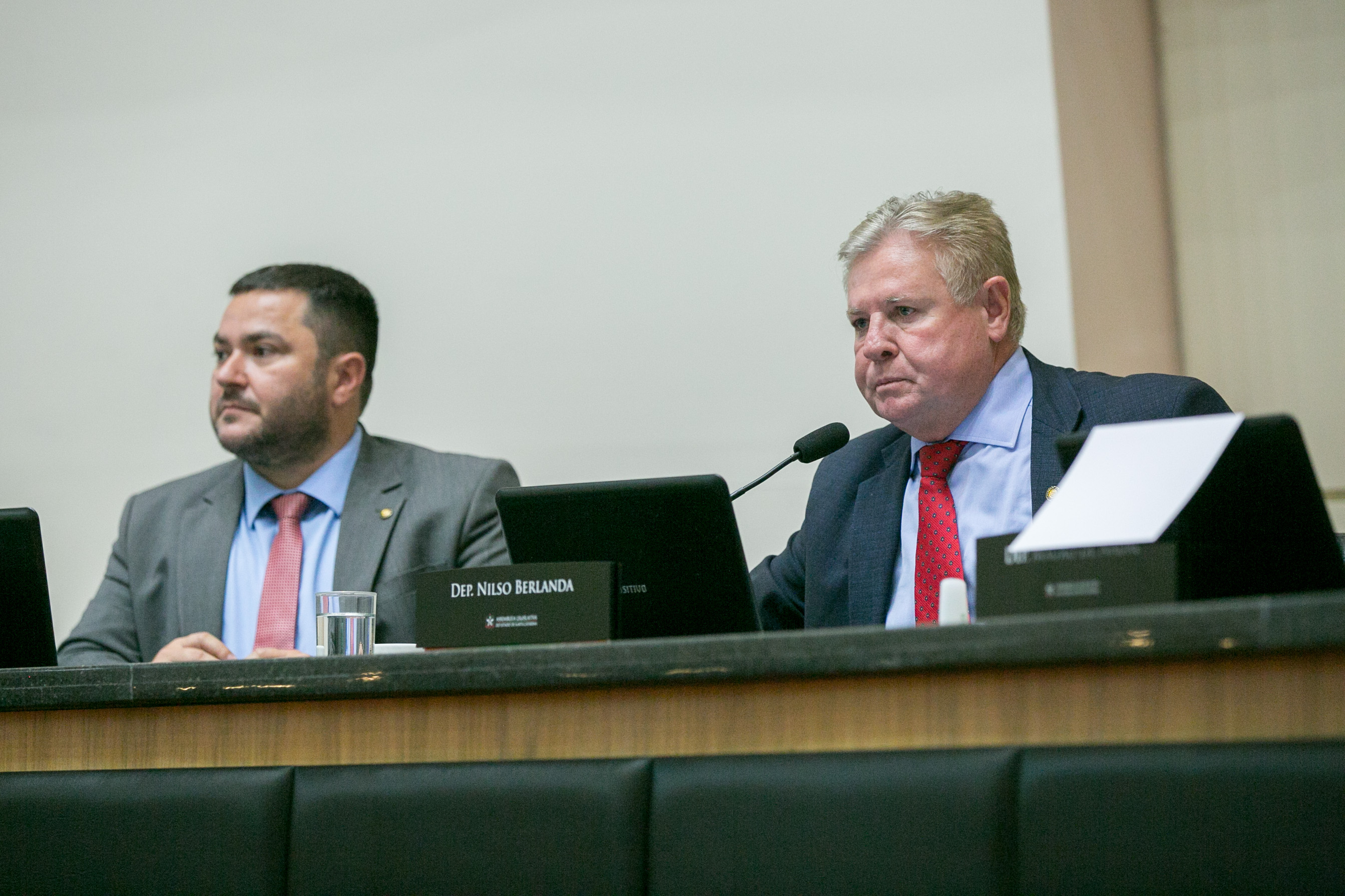 Deputado Ricardo Alba (PSL) e Deputado Nilso Berlanda (PL)