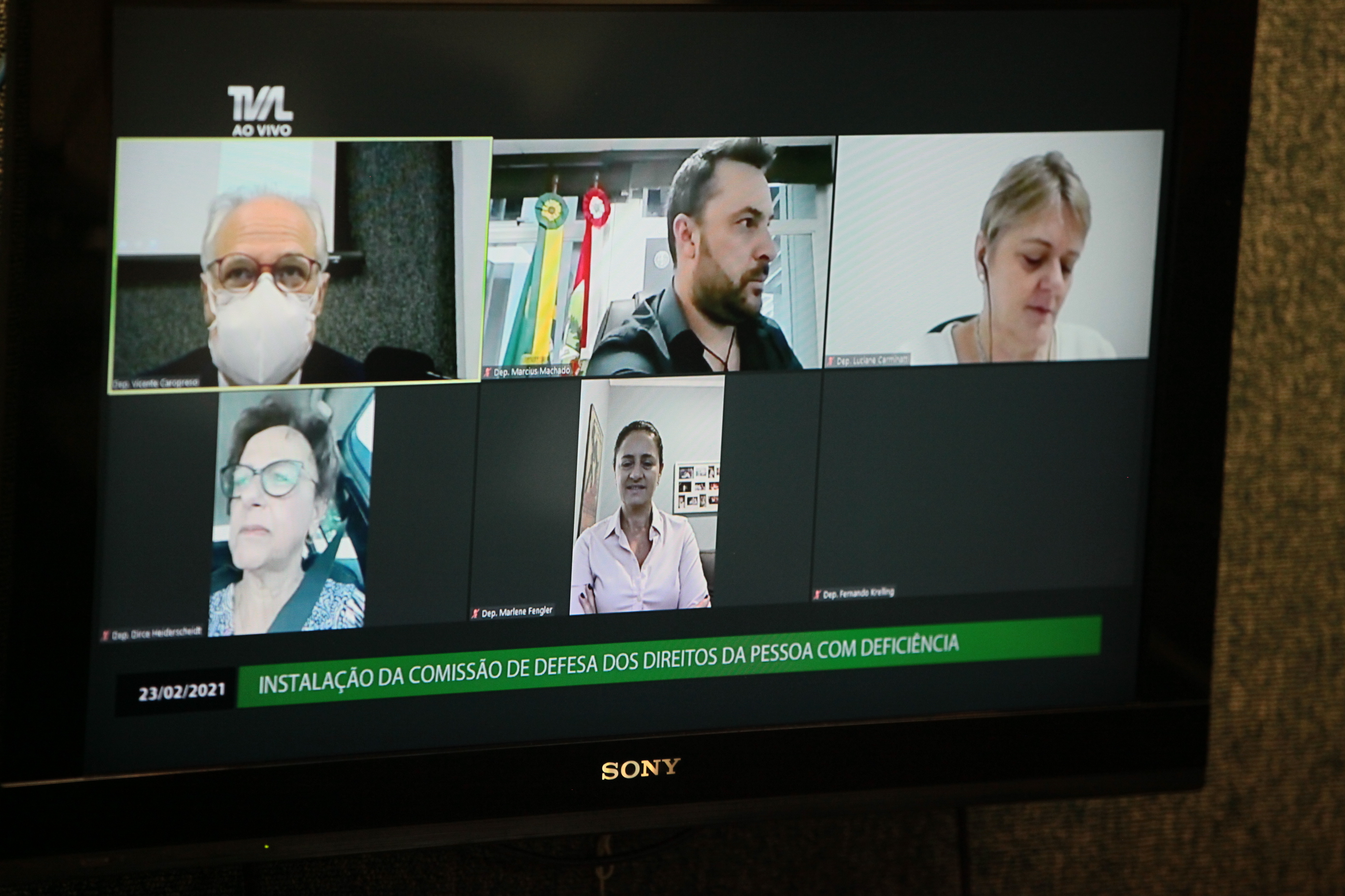 Instalação da Comissão de Defesa da Pessoa com Deficiência