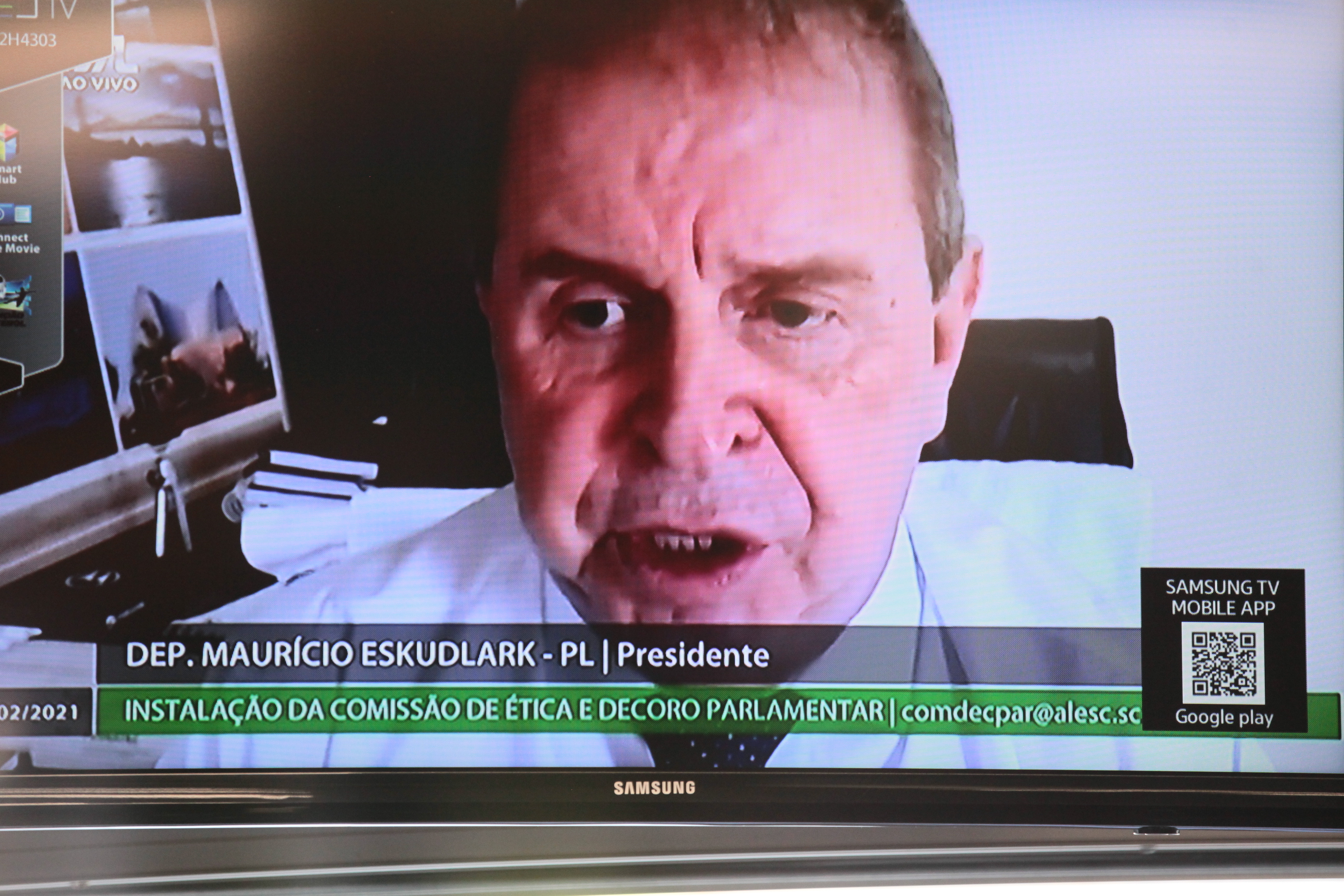 Instalação da Comissão de Ética e Decoro Parlamentar - Deputado Maurício Eskudlark (PL)