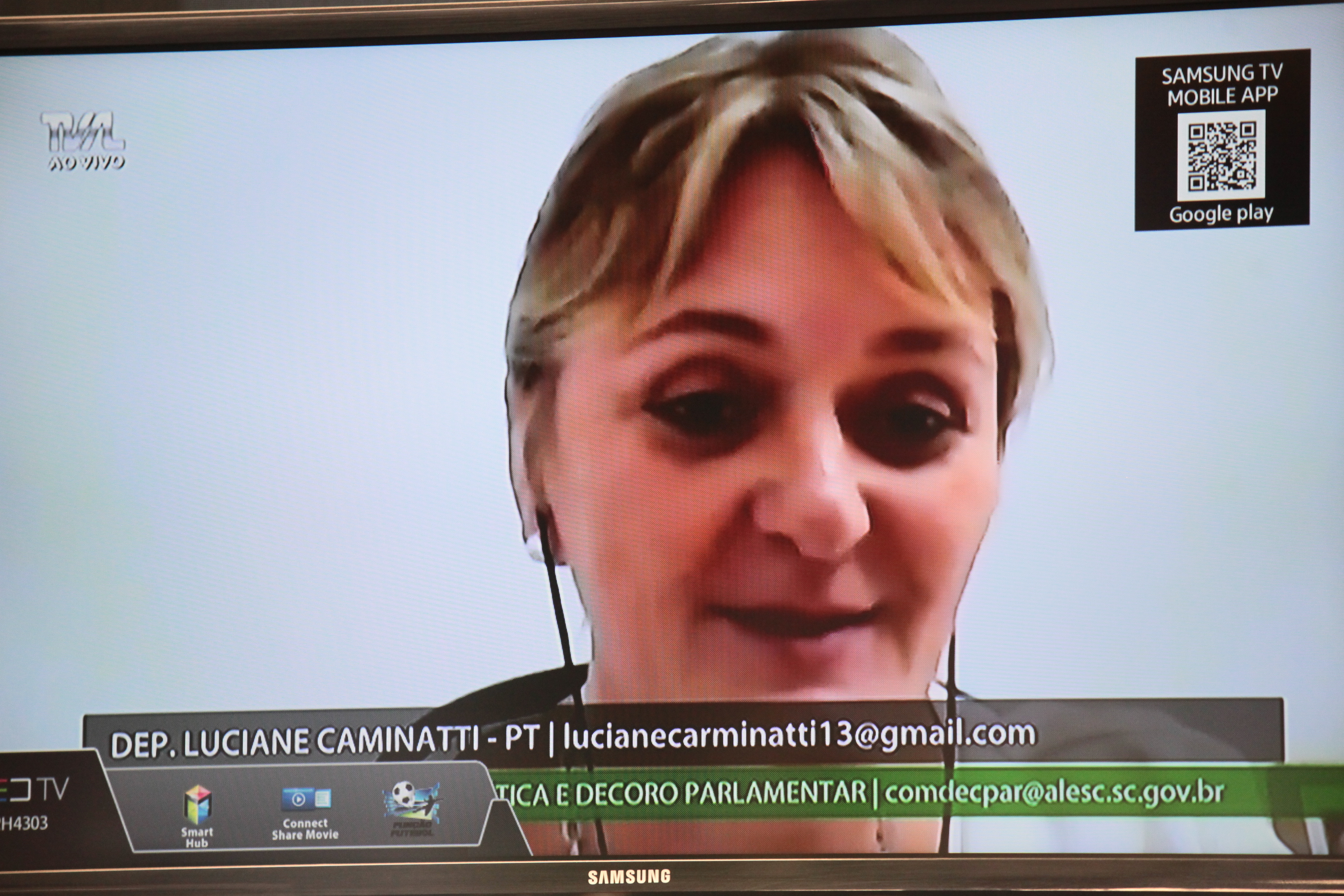 Instalação da Comissão de Ética e Decoro Parlamentar - Deputada Luciane Carminatti (PT)