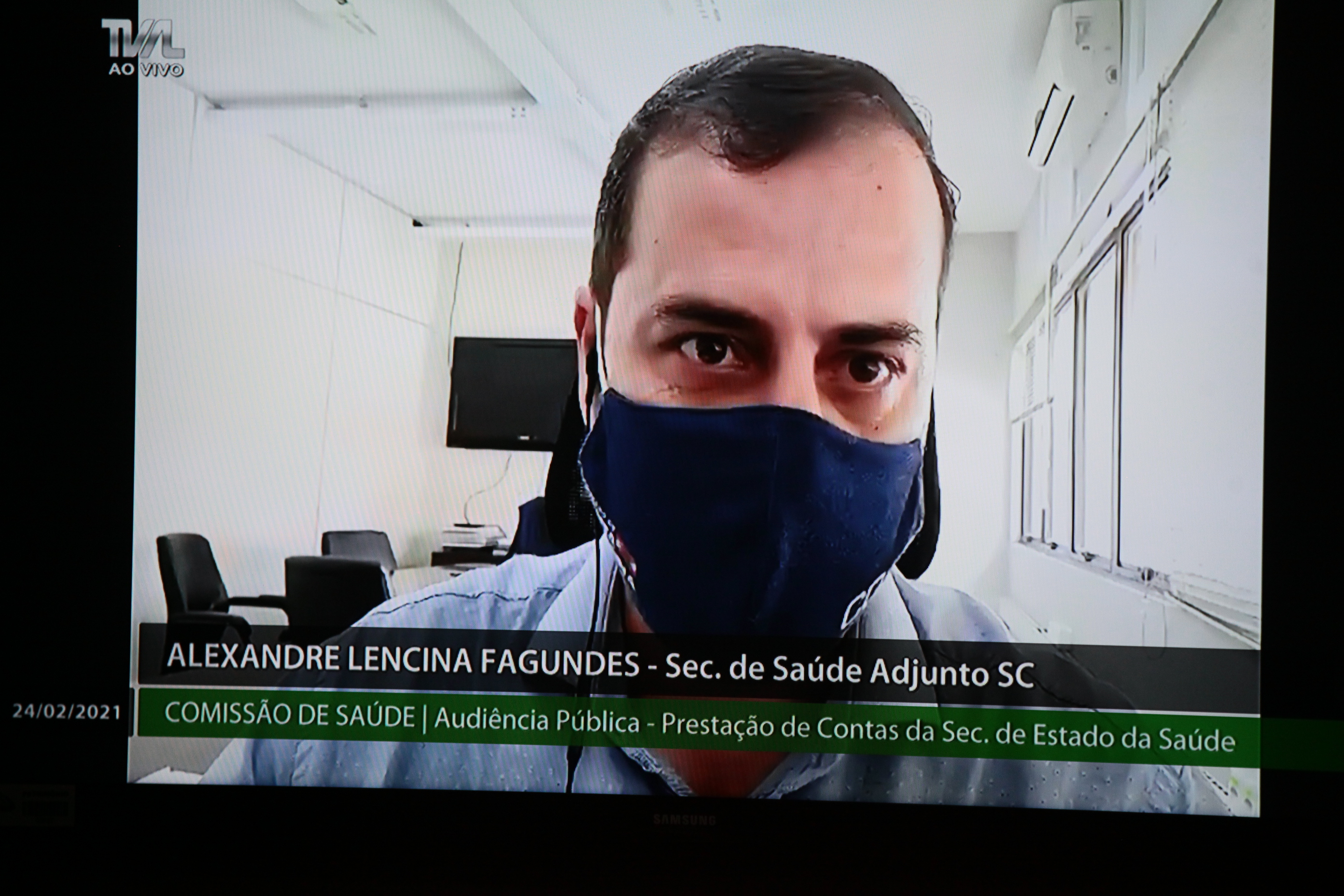 Comissão de Saúde - Audiência Pública - Alexandre Lencina Fagundes, Secretário de Saúde Adjunto