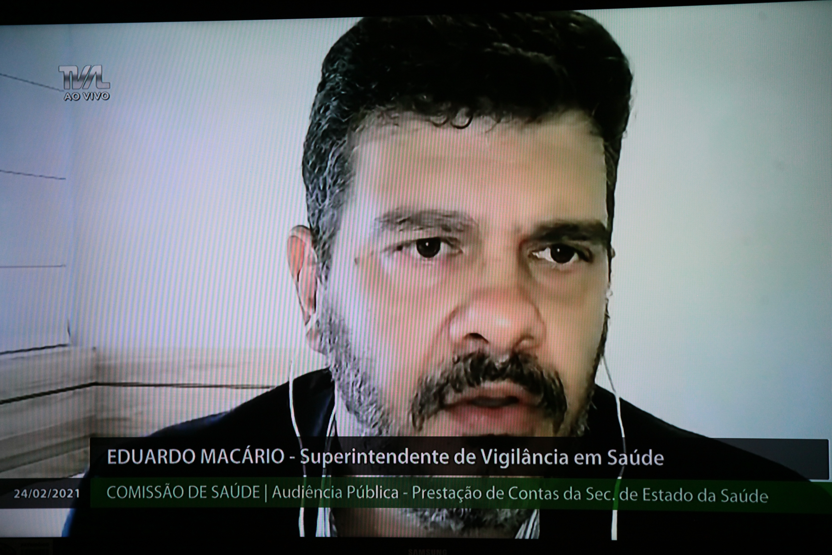 Comissão de Saúde - Eduardo Macário (Superintendente de Vigillância em Saúde)