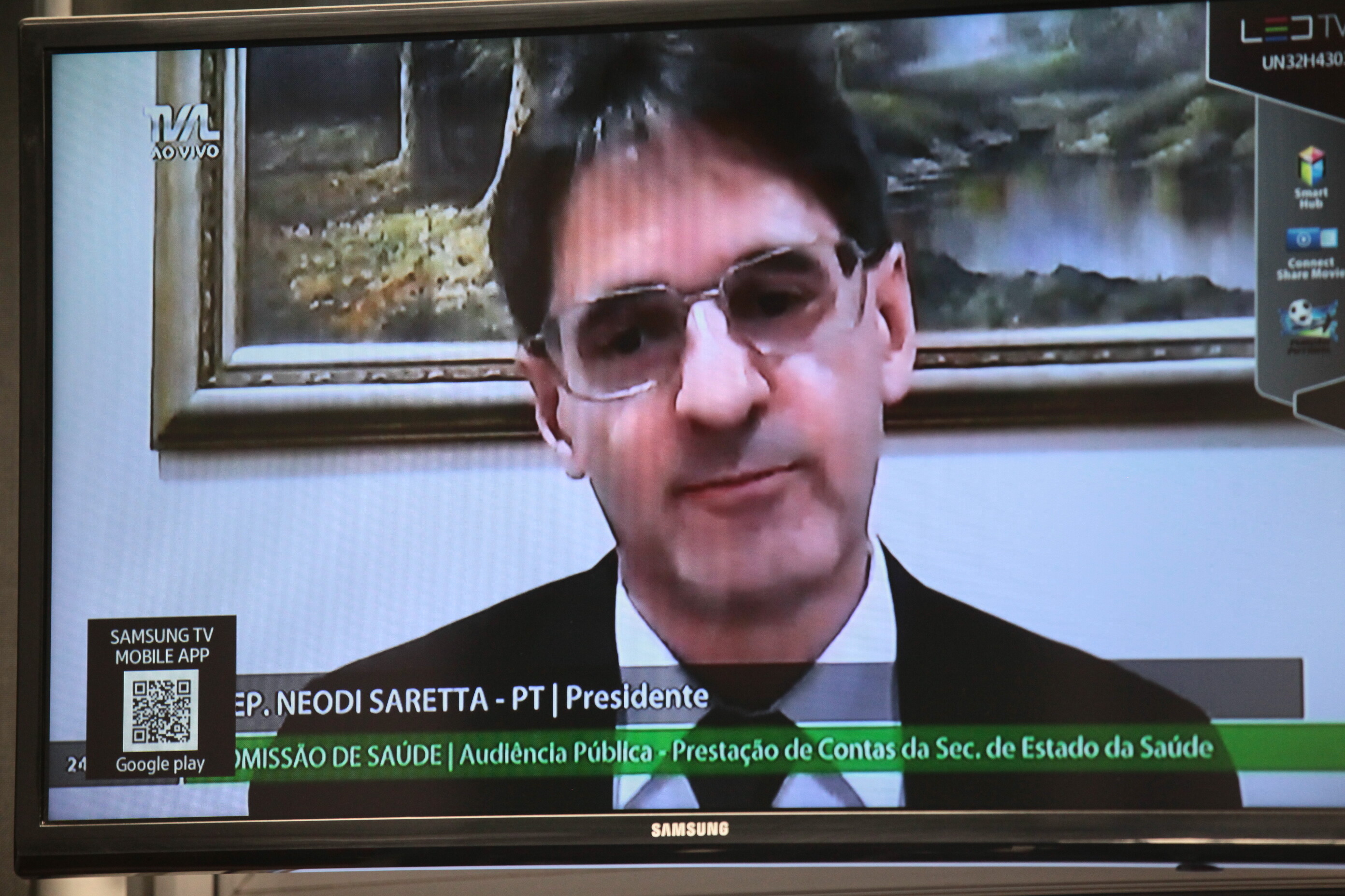 Deputado Neodi Saretta.