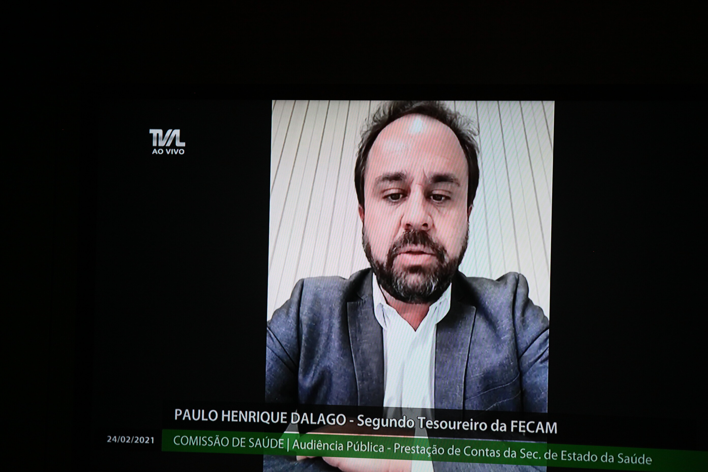 Paulo Henrique Dalago, prefeito de Bombinhas e representante da Federação Catarinense de Municípios (Fecam).