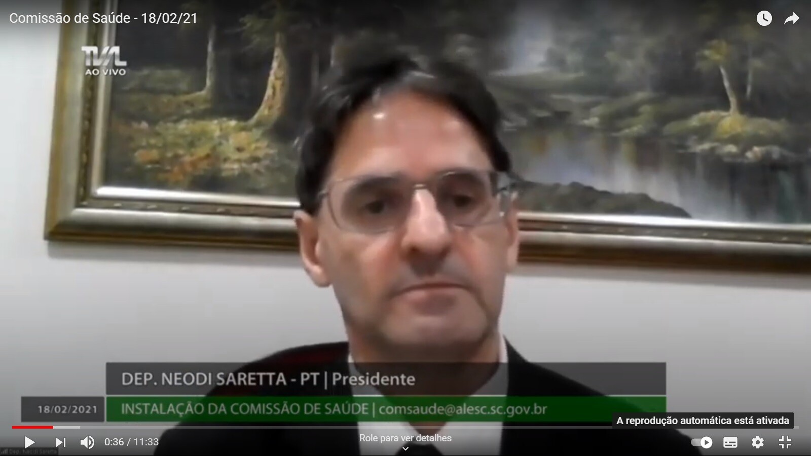 Deputado Neodi Saretta