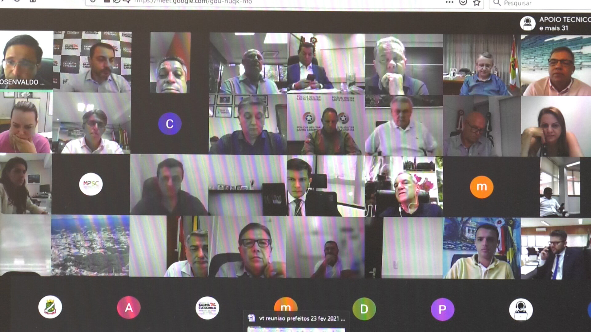 Alesc e prefeitos apresentam sugestões no combate à Covid-19