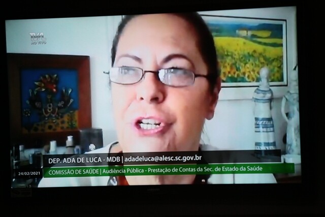 Deputada Ada de Luca.