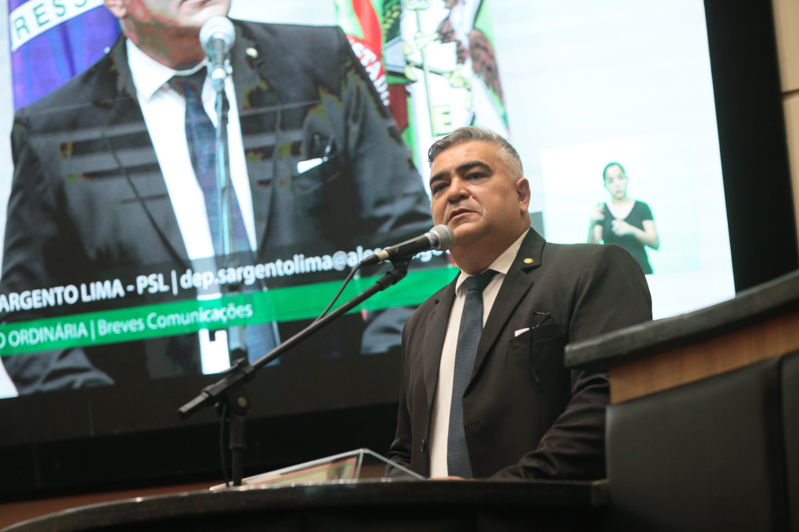 Sessão Ordinária - Deputado Sargento Lima(PSL)
