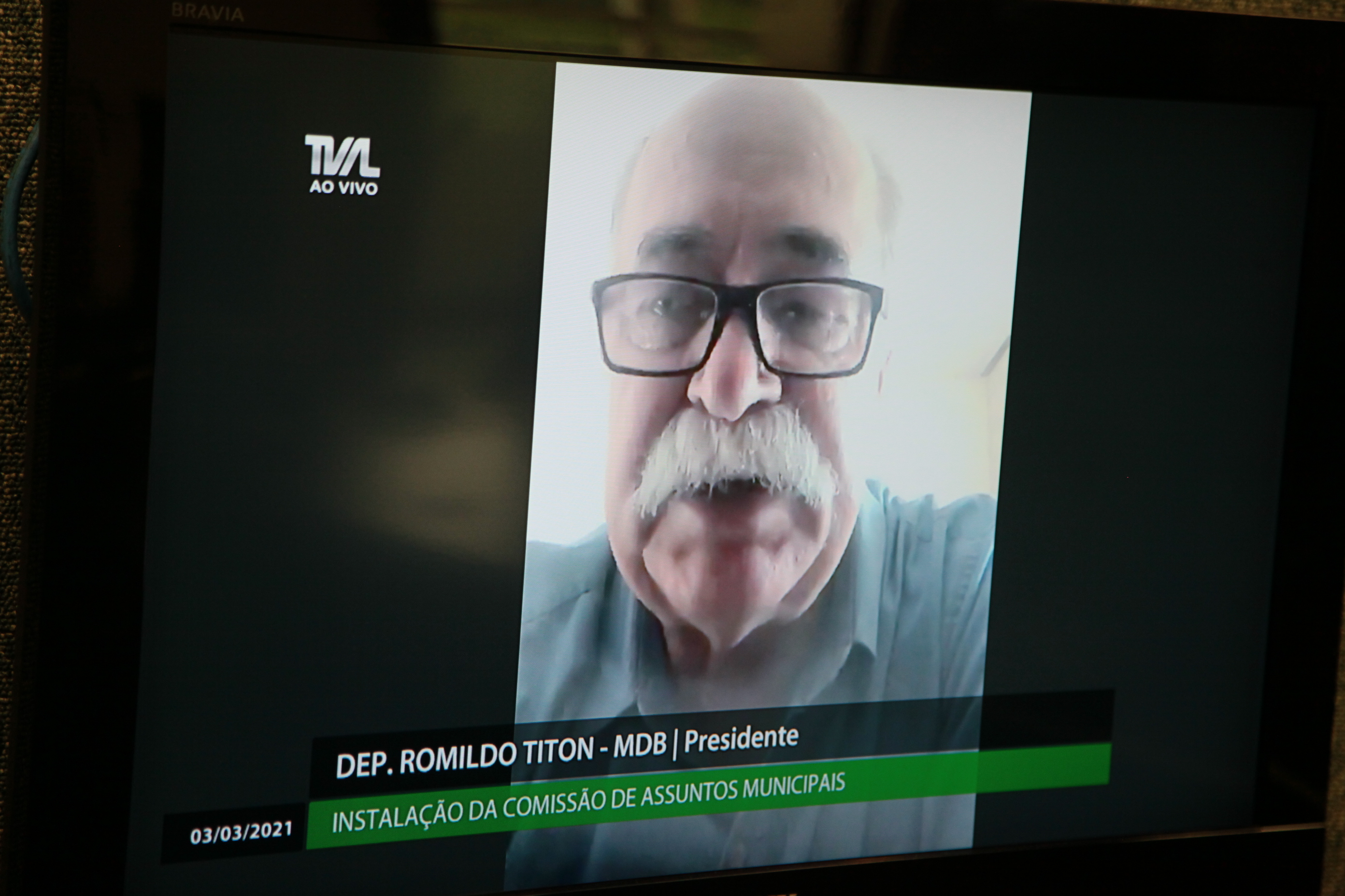 Instalação da Comissão de Assuntos Municipais - Deputado Romildo Titon (MDB)