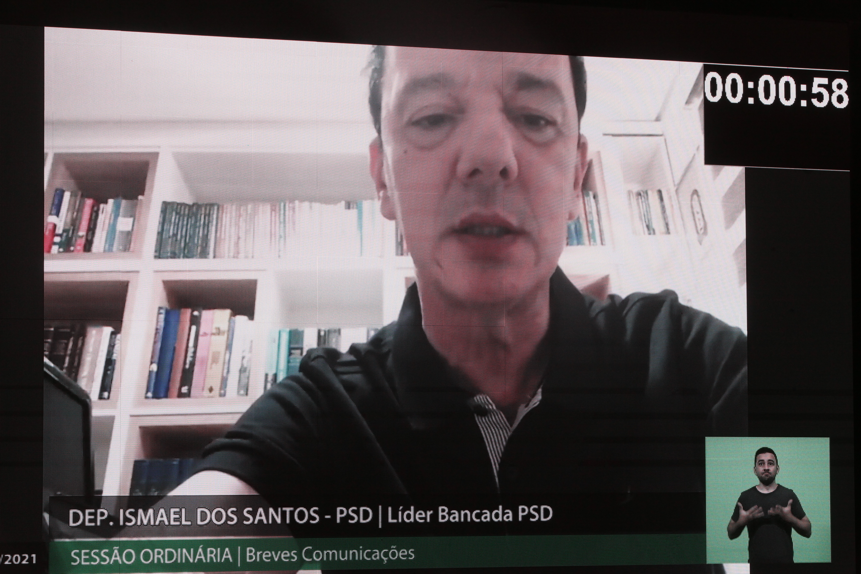 Sessão Ordinária - Deputado Ismael Santos (PSD)