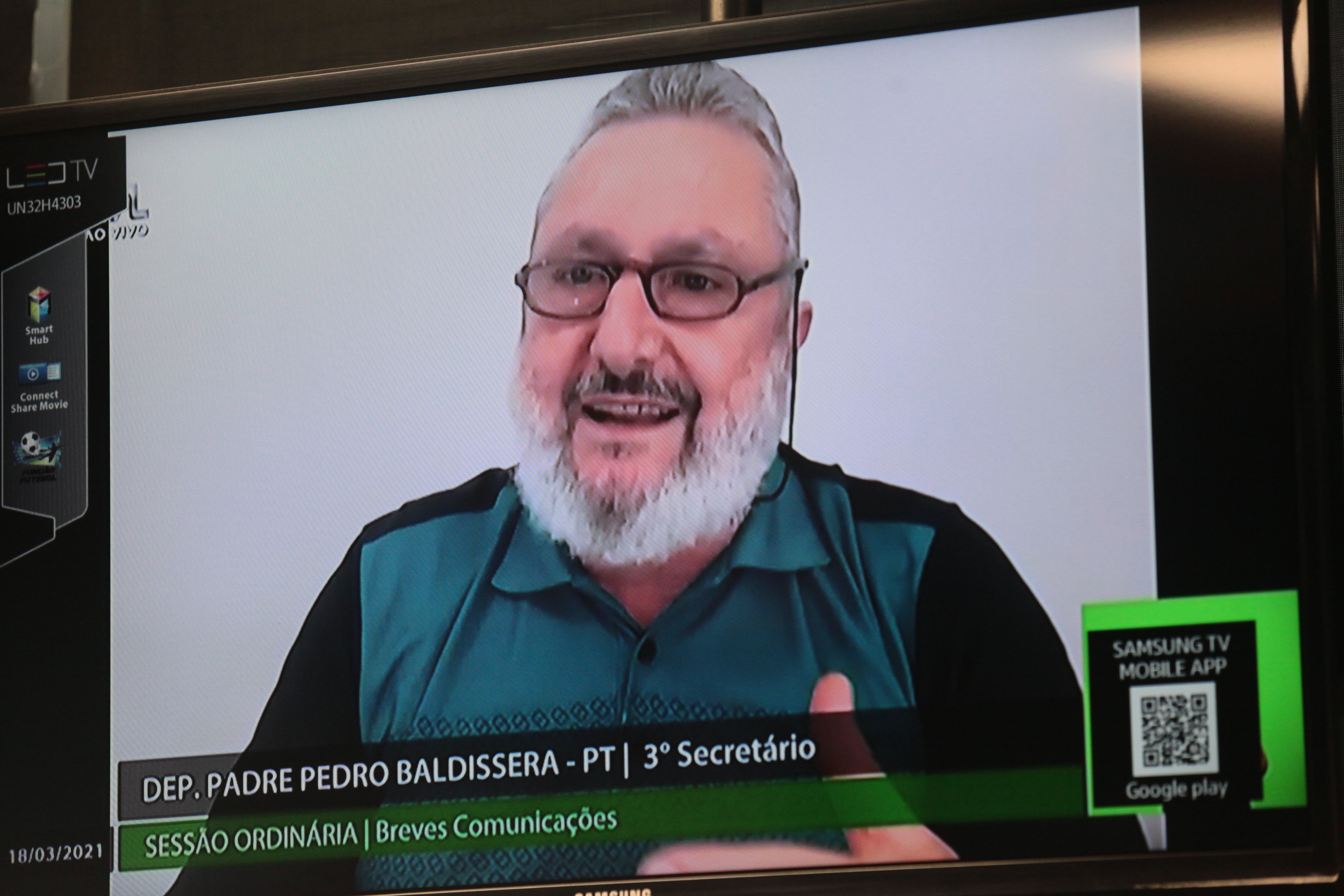 Sessão Ordinária - Deputado Padre Pedro Baldisera (PT)