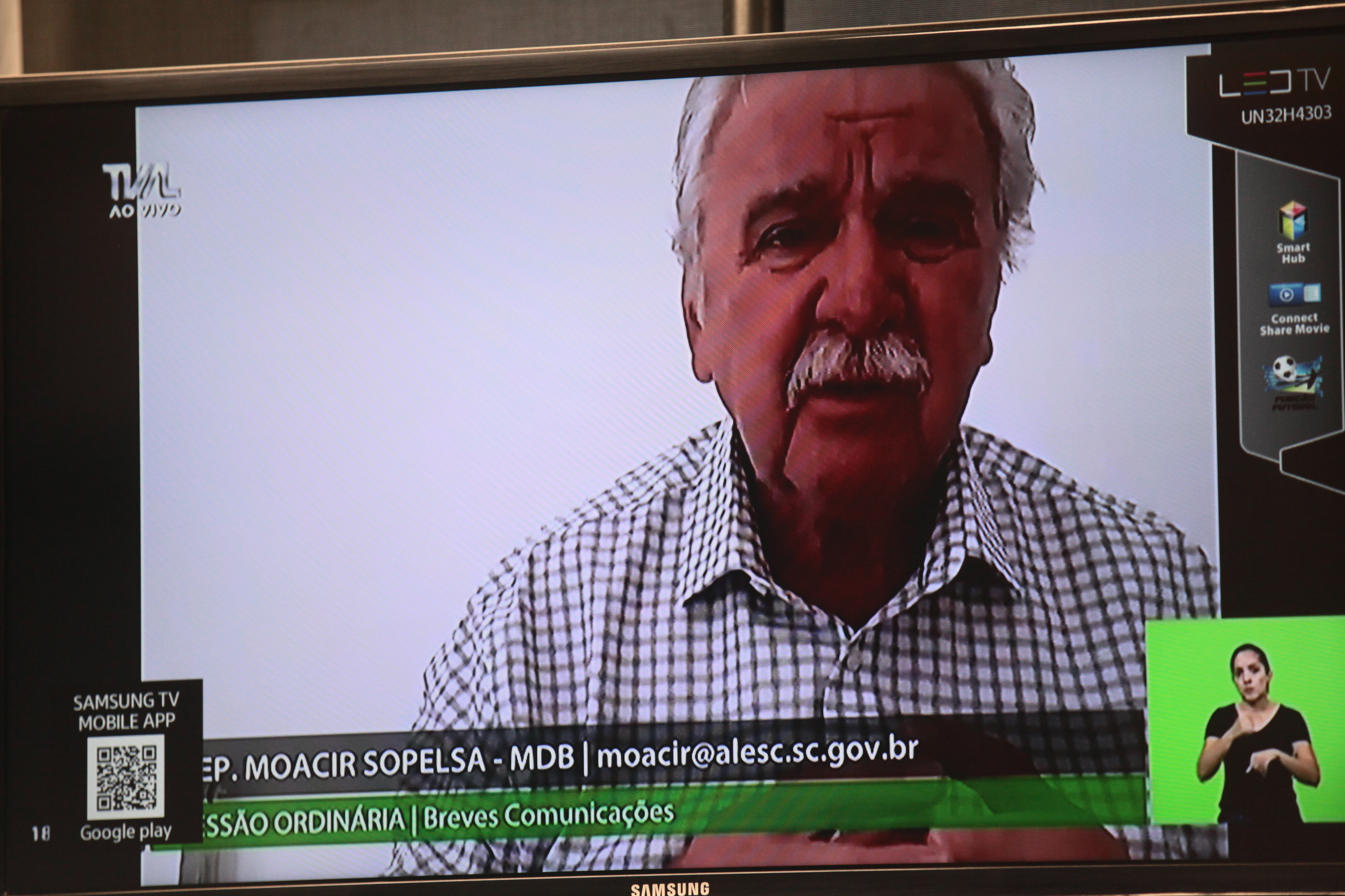 Sessão Ordinária - Deputado Moacir Sopelsa (MDB)