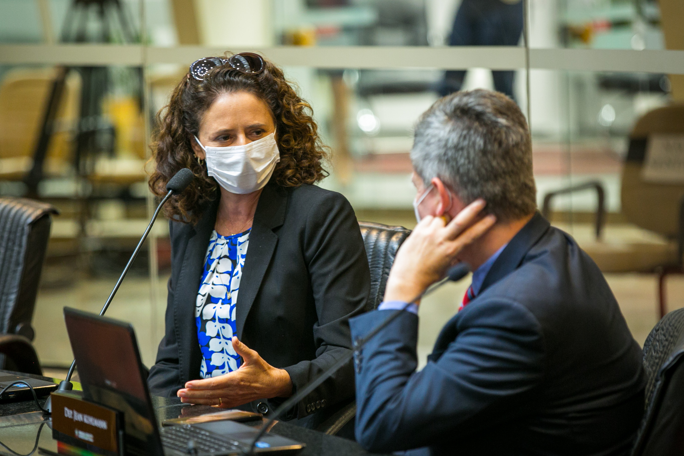 Deputada Marlene Fengler (PSD) e Deptuado Jean Kuhlmann (PSD)