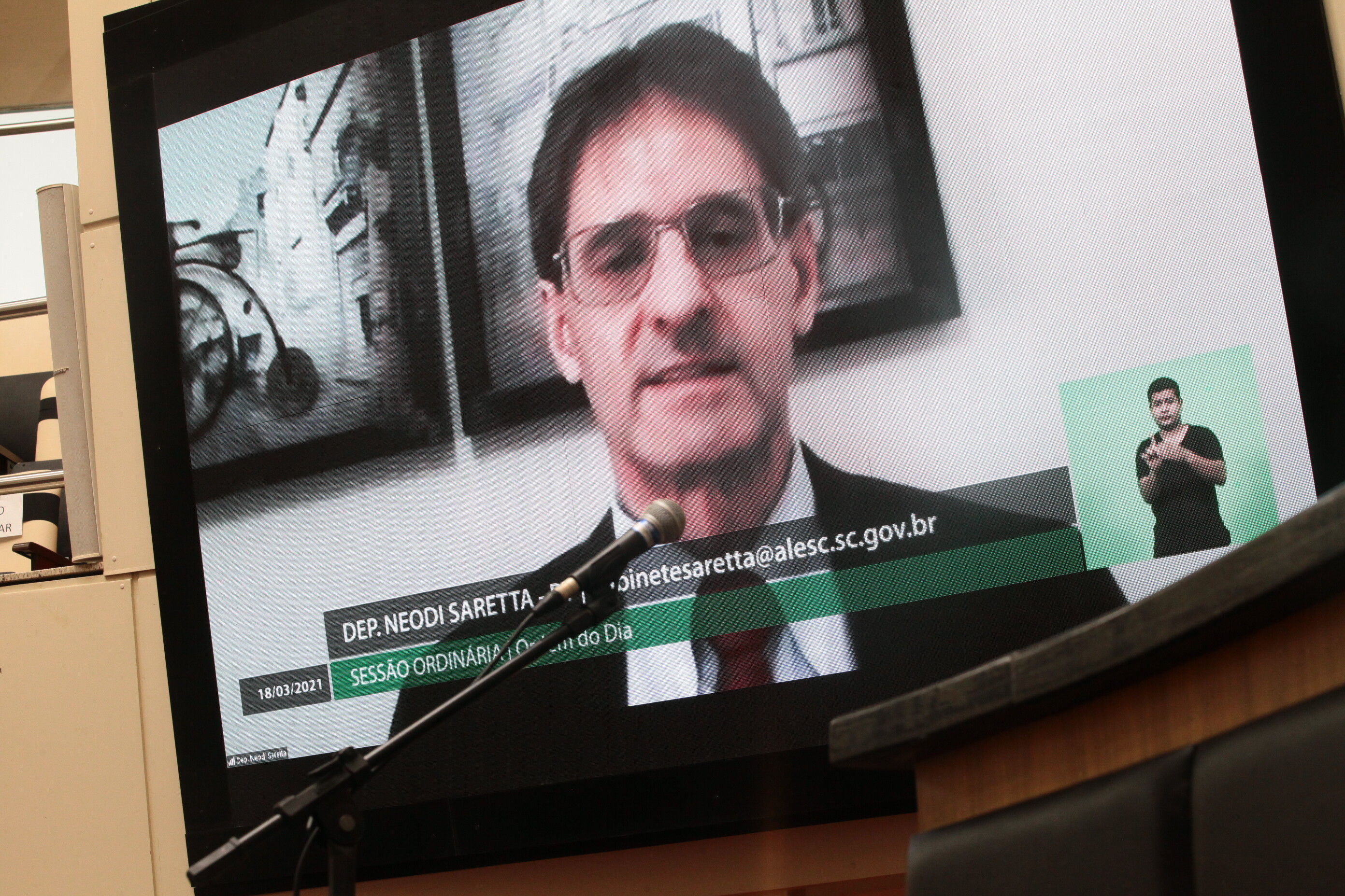 Deputado Neodi Saretta