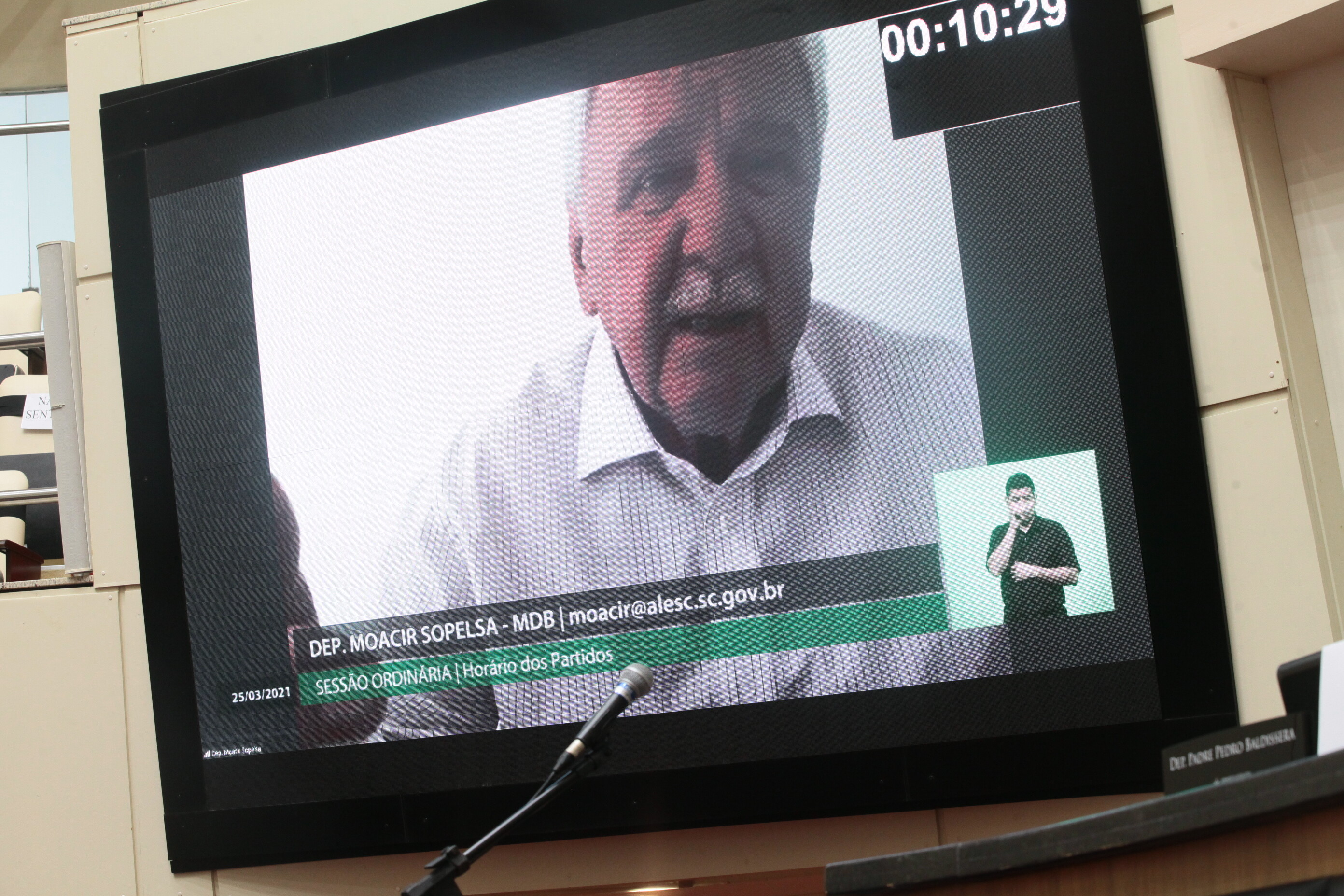 Deputado Moacir Sopelsa