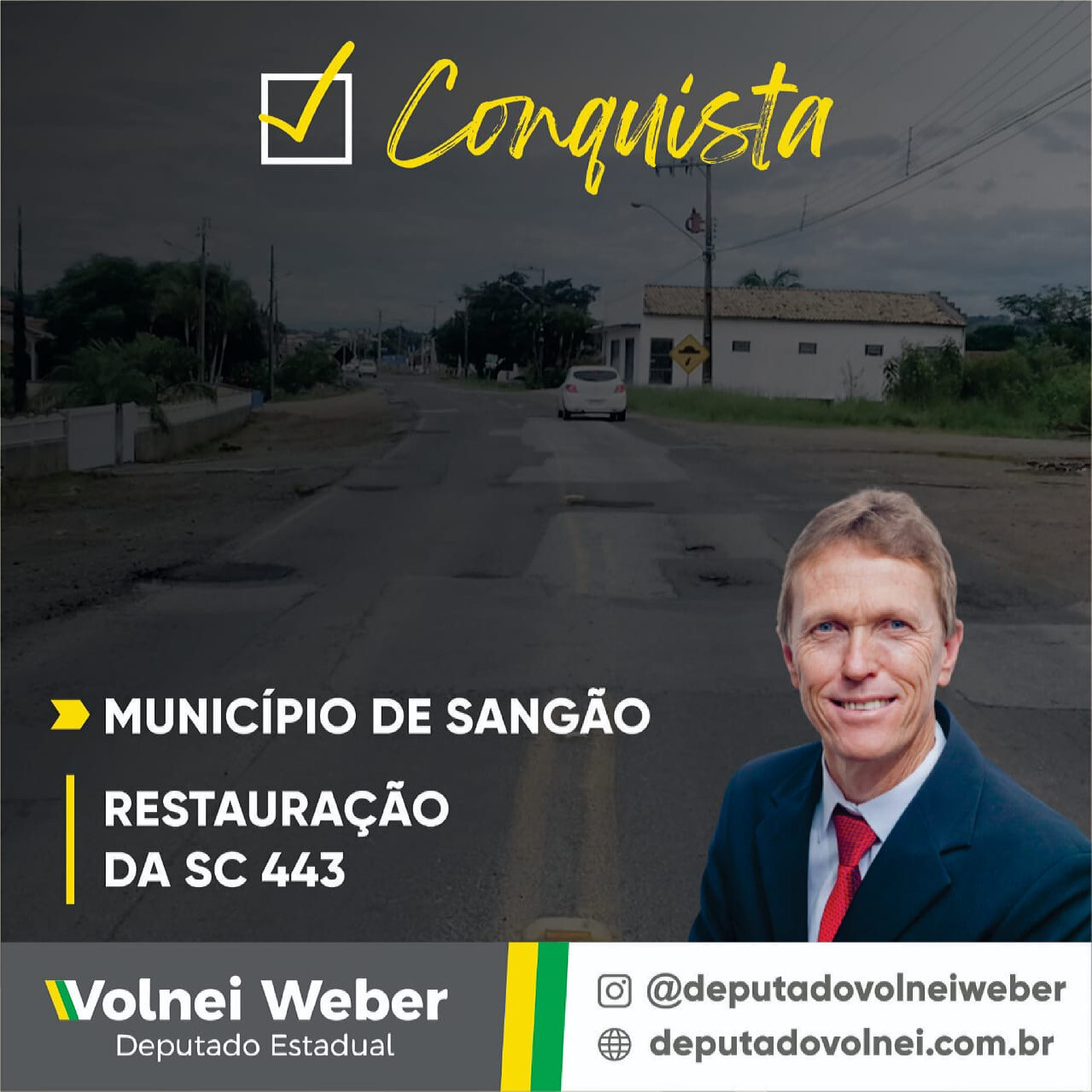 Deputado Volnei Weber