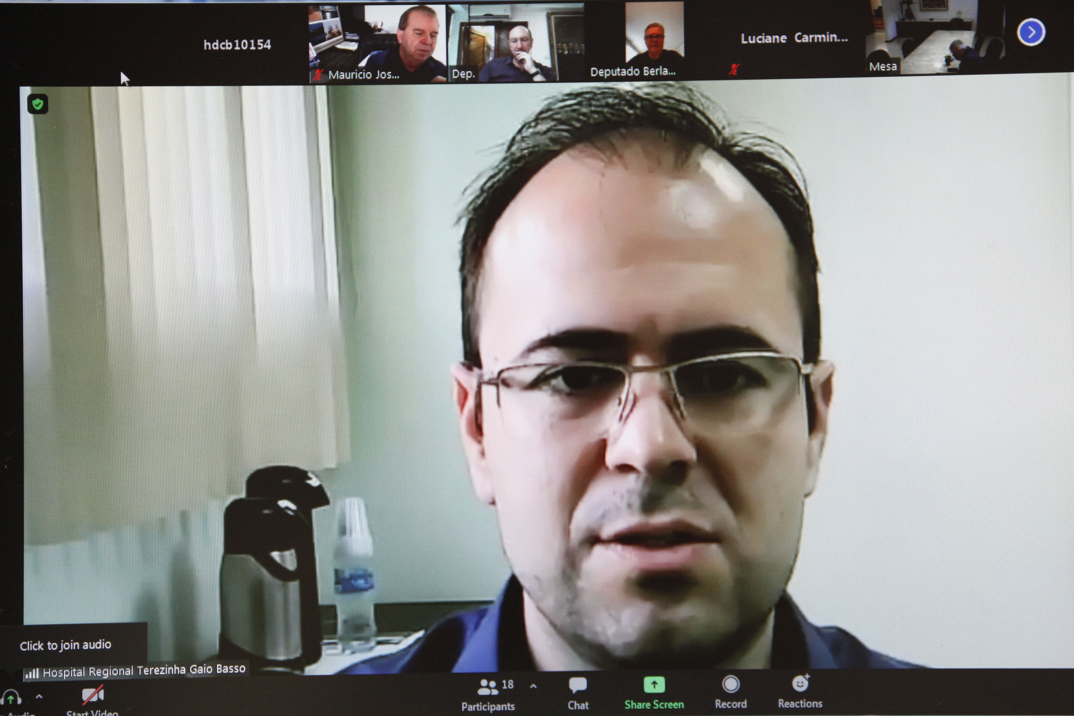 Diretor do hospital, Rodrigo Lopes