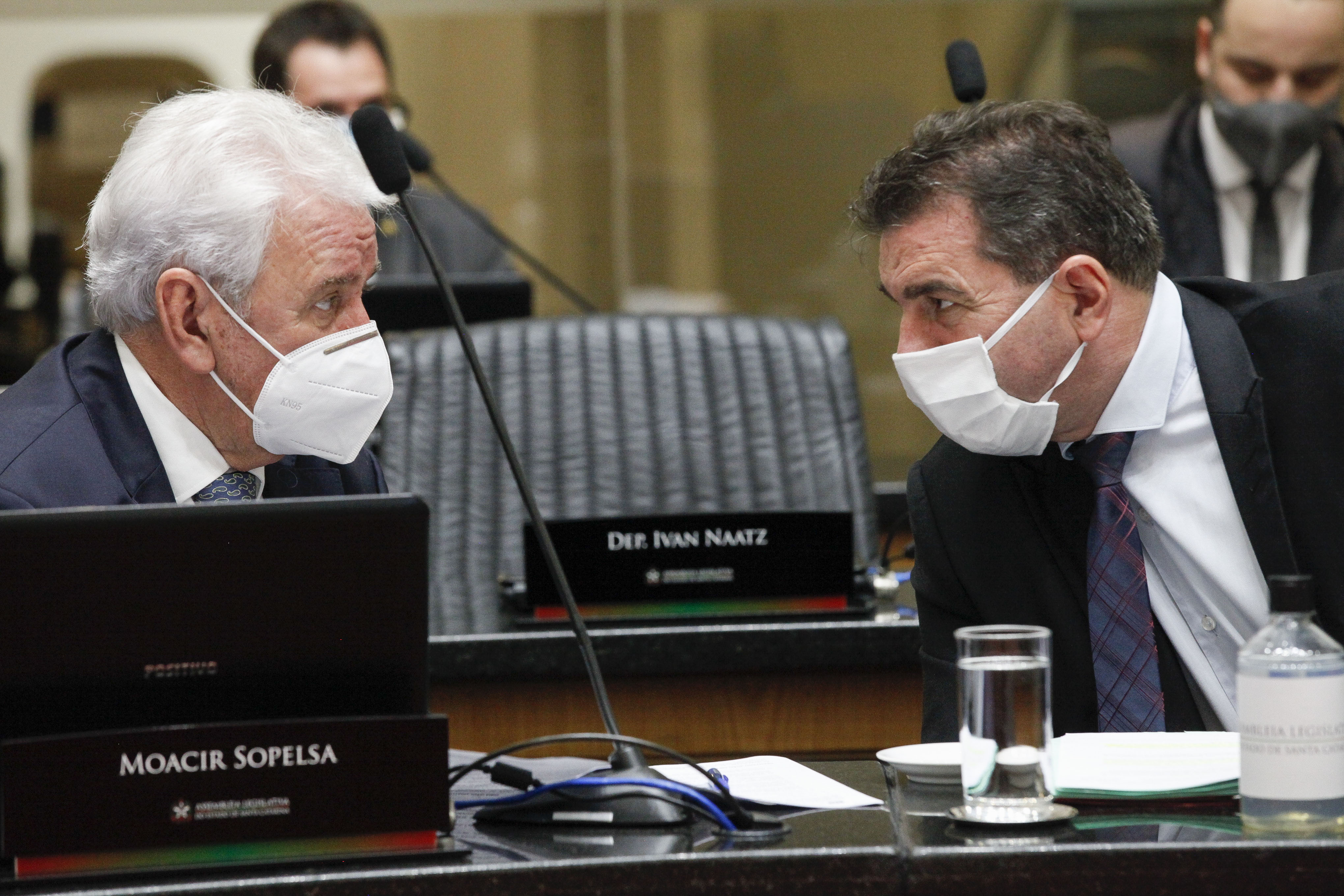 Deputado Moacir Sopelsa (MDB), Deputado Valdir Cobalchini (MDB)