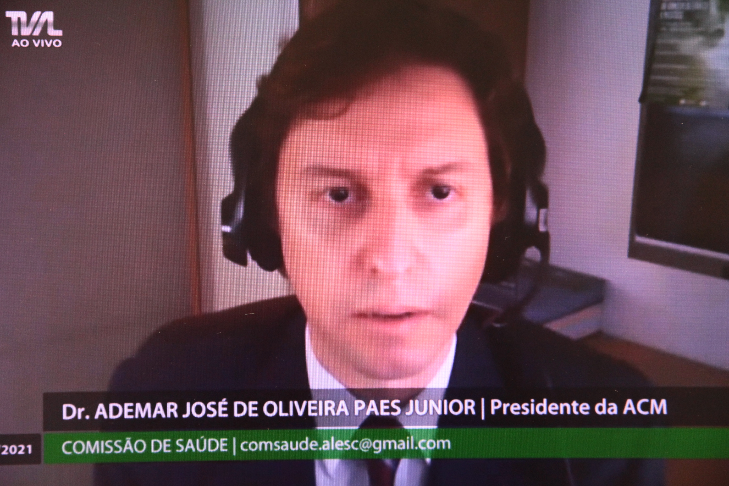 Reunião Virtual da Comissão de Saúde
