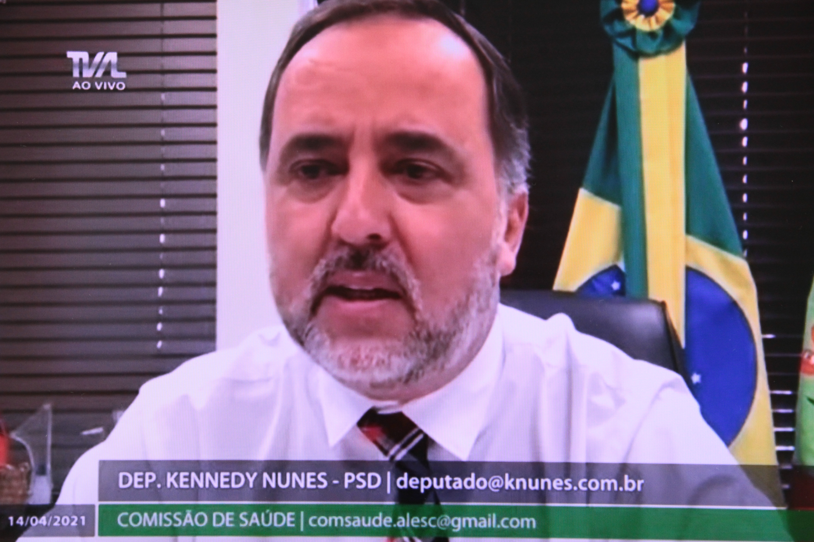 Reunião Virtual da Comissão de Saúde