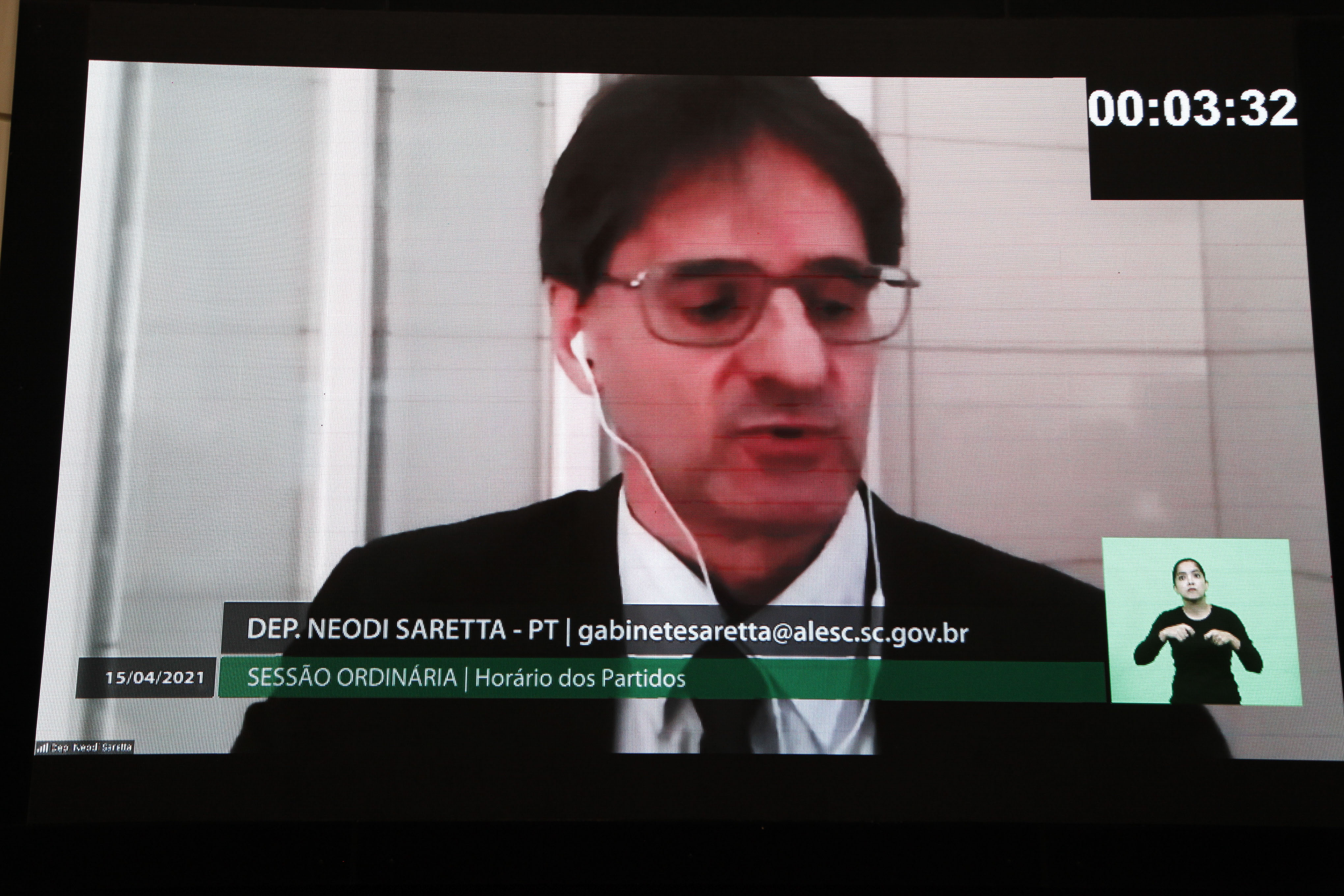 Deputado Neodi Saretta (PT)