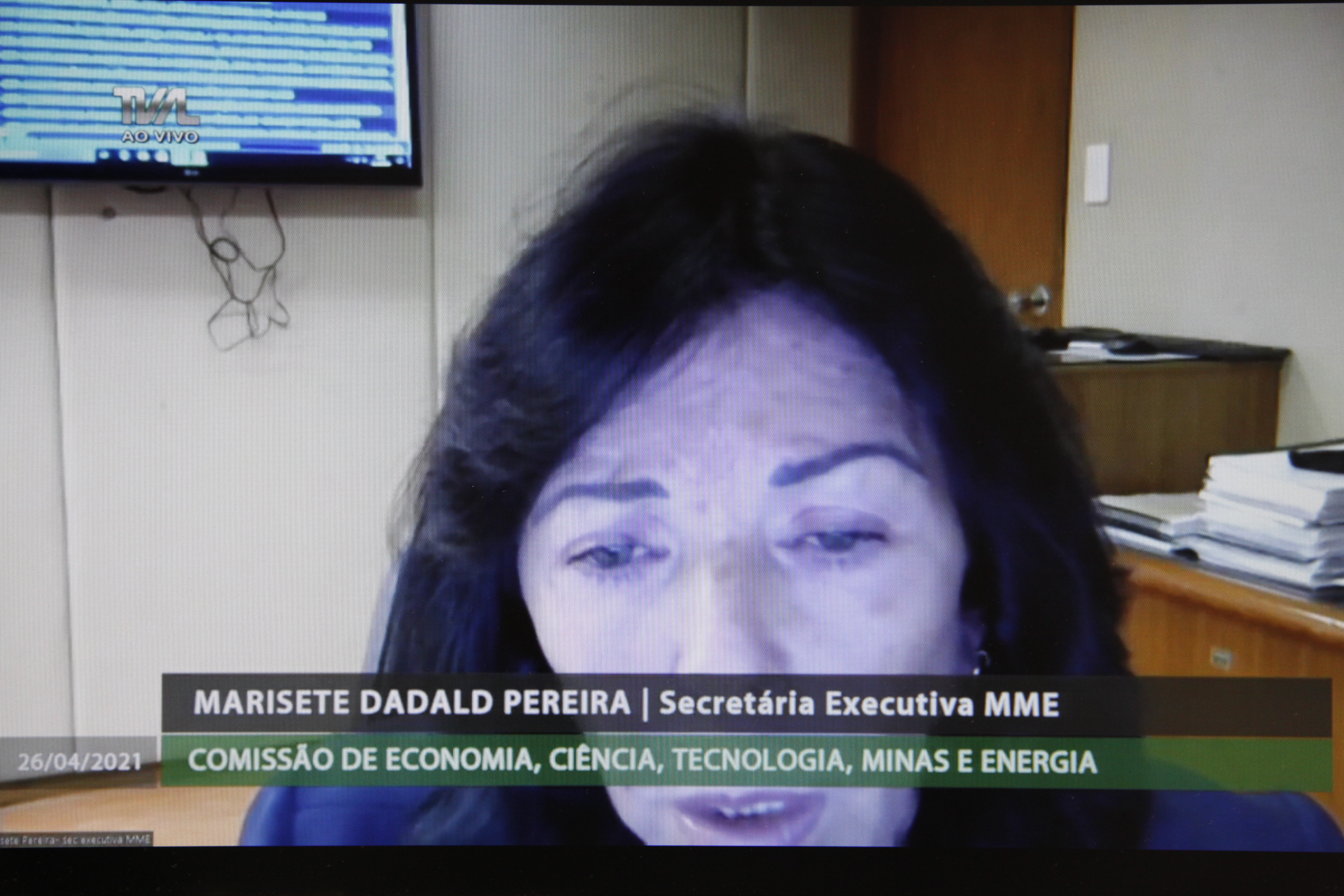 Marisete Dadald Pereira, Sec. Executiva MME