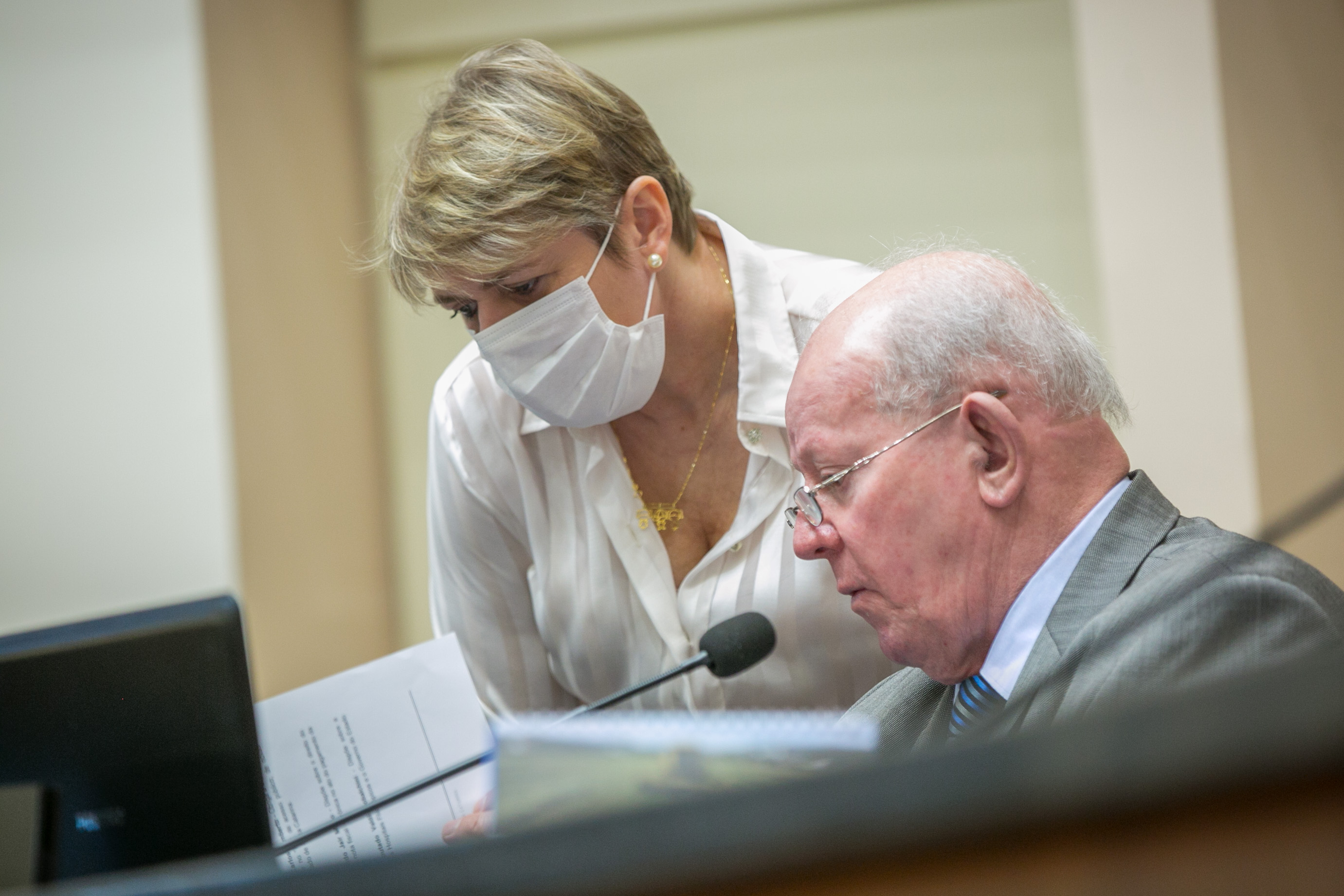 Deputada Luciane Carminatti (PT) e Deputado Marcos Vieira (PSDB)