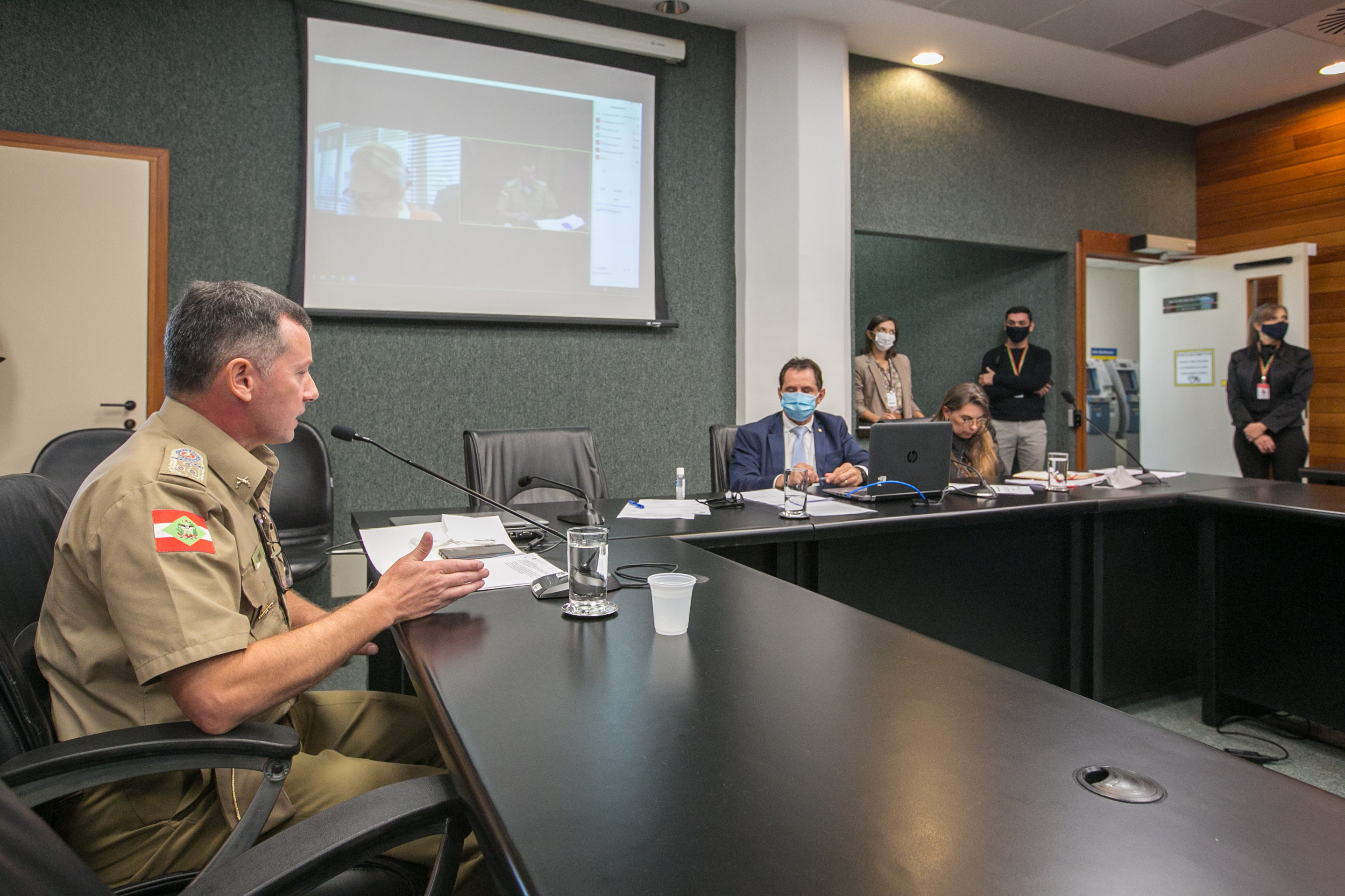 Comandante-Geral da Polícia Militar de SC, Dionei Tonet