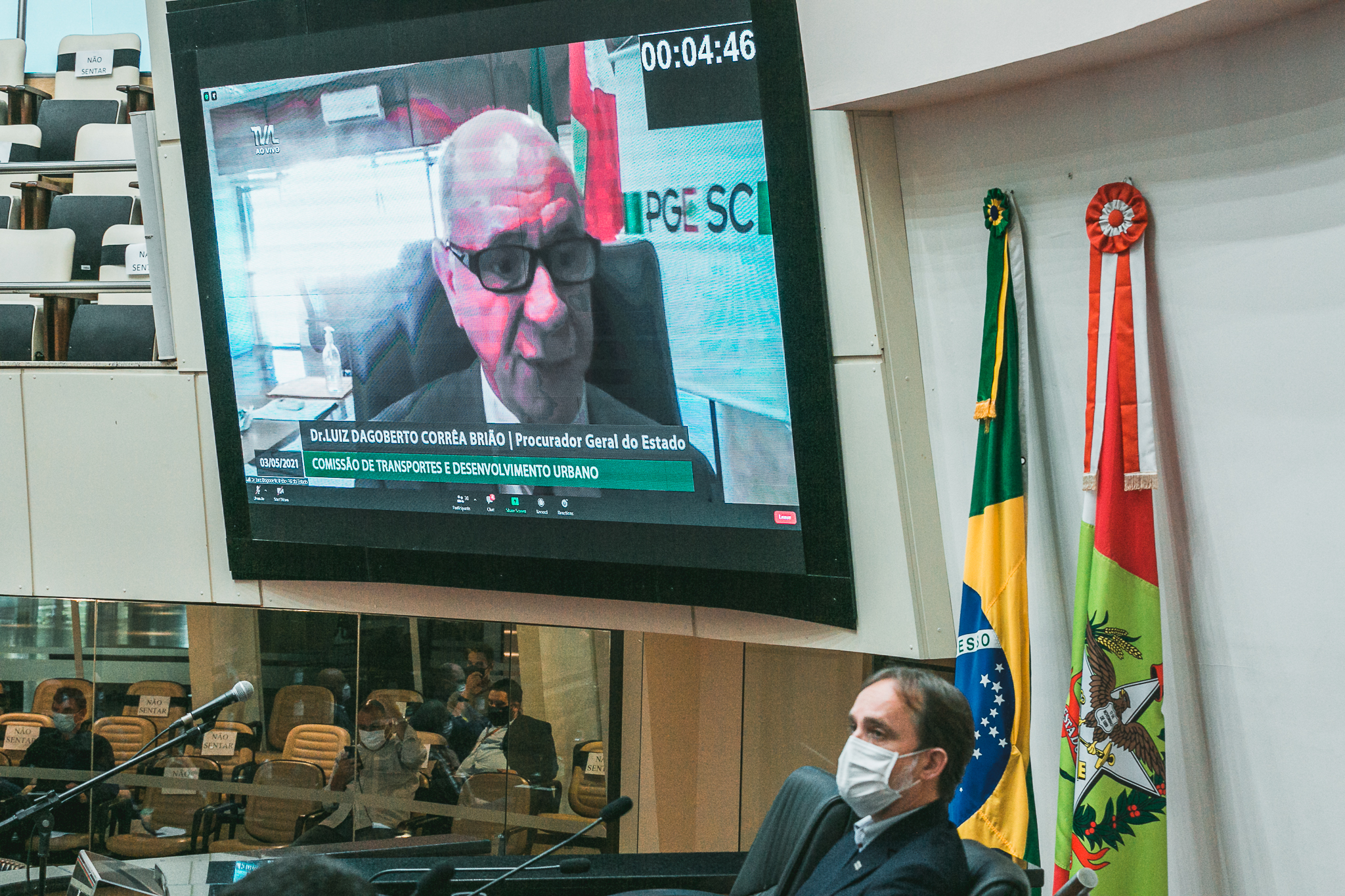Procurador-geral do Estado Luiz Dagoberto Corrêa Brião