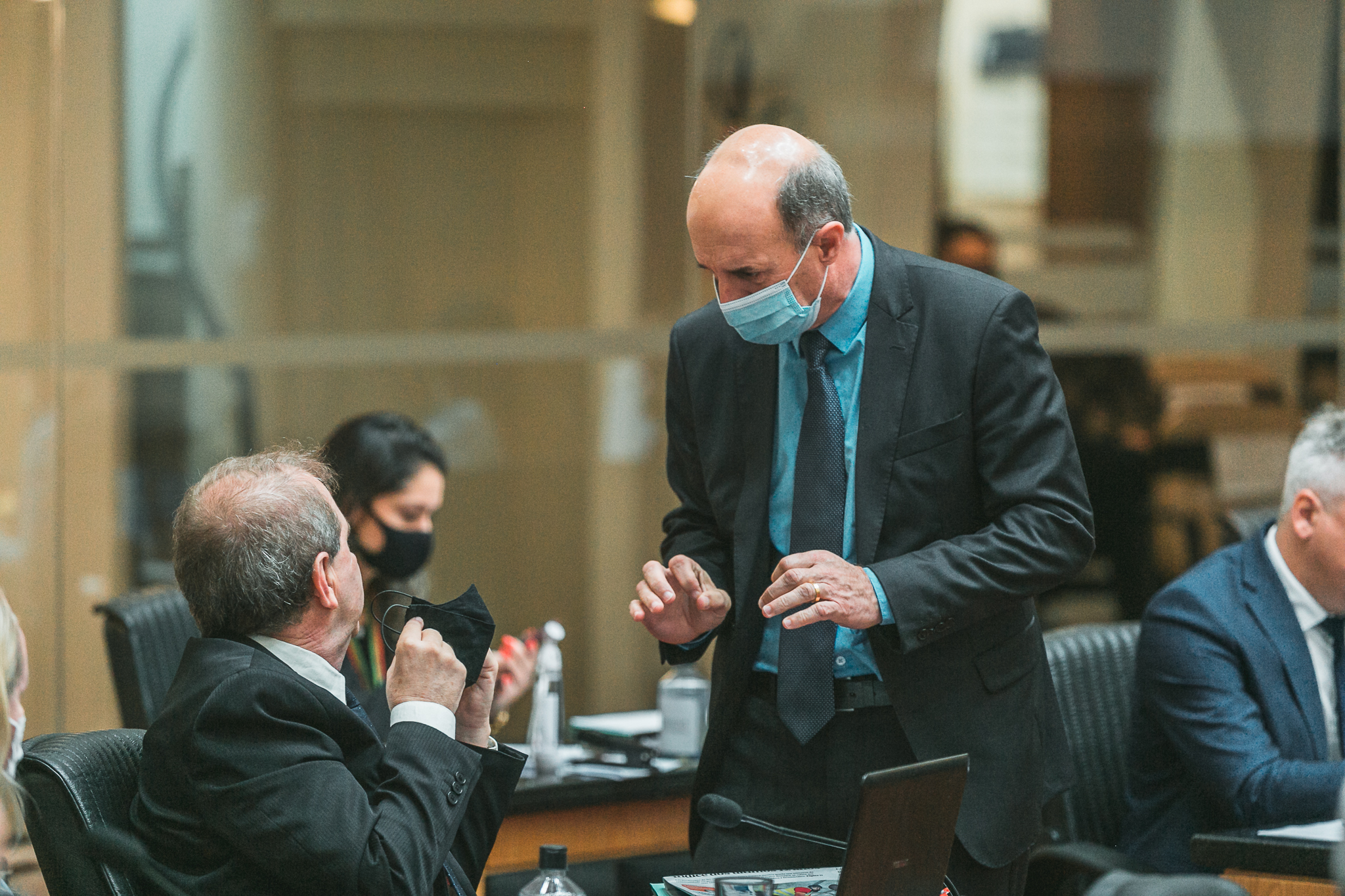 Deputado Maurício Eskudlark (PL) - Deputado José Milton Scheffer (PP)