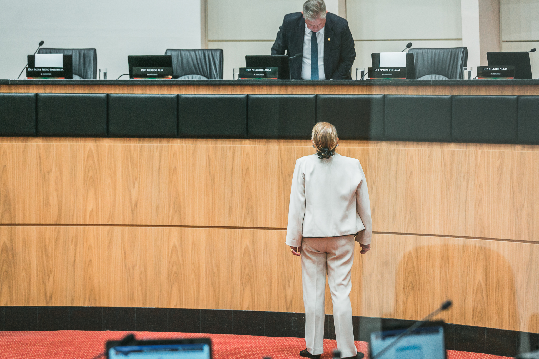 Deputado Nilso Berlanda (PL) - Deputada Ada Faraco de Luca (MDB)