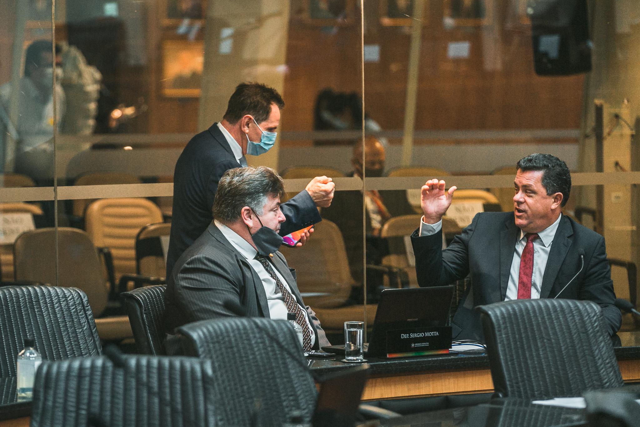 Deputado Sérgio Motta (PRB) -  - Deputado Ivan Natz (PL)