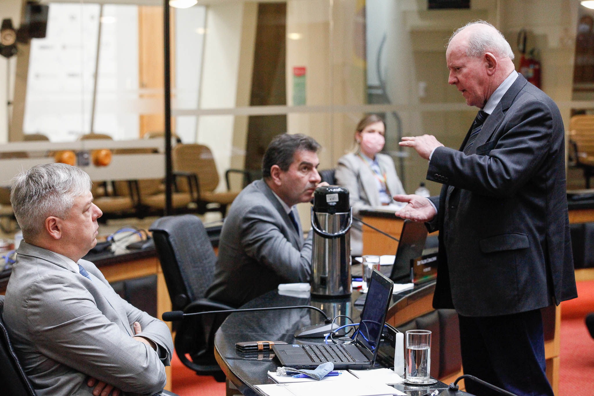 Deputado Fabiano da Luz (PT), Deputado Marcos Vieira (PSDB)