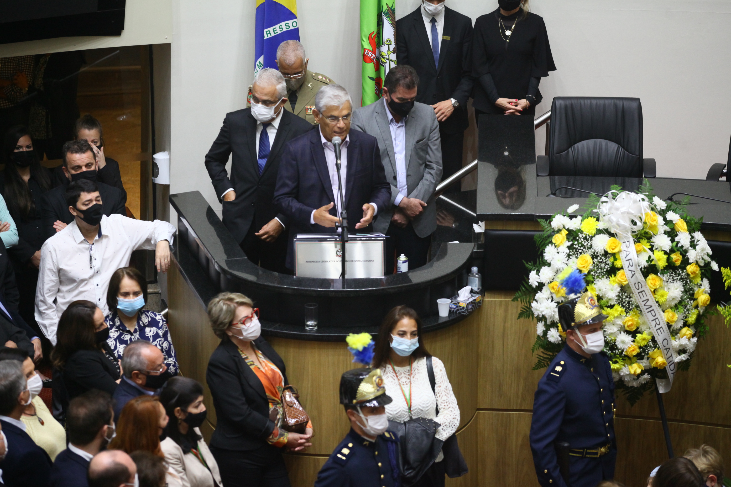 Velório do ex-governador Casildo Maldaner