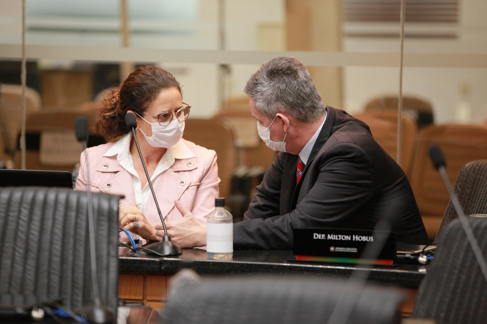 Deputada Marlene Fengler (PSD) - Deputado Jean Kuhlmann (PSD)