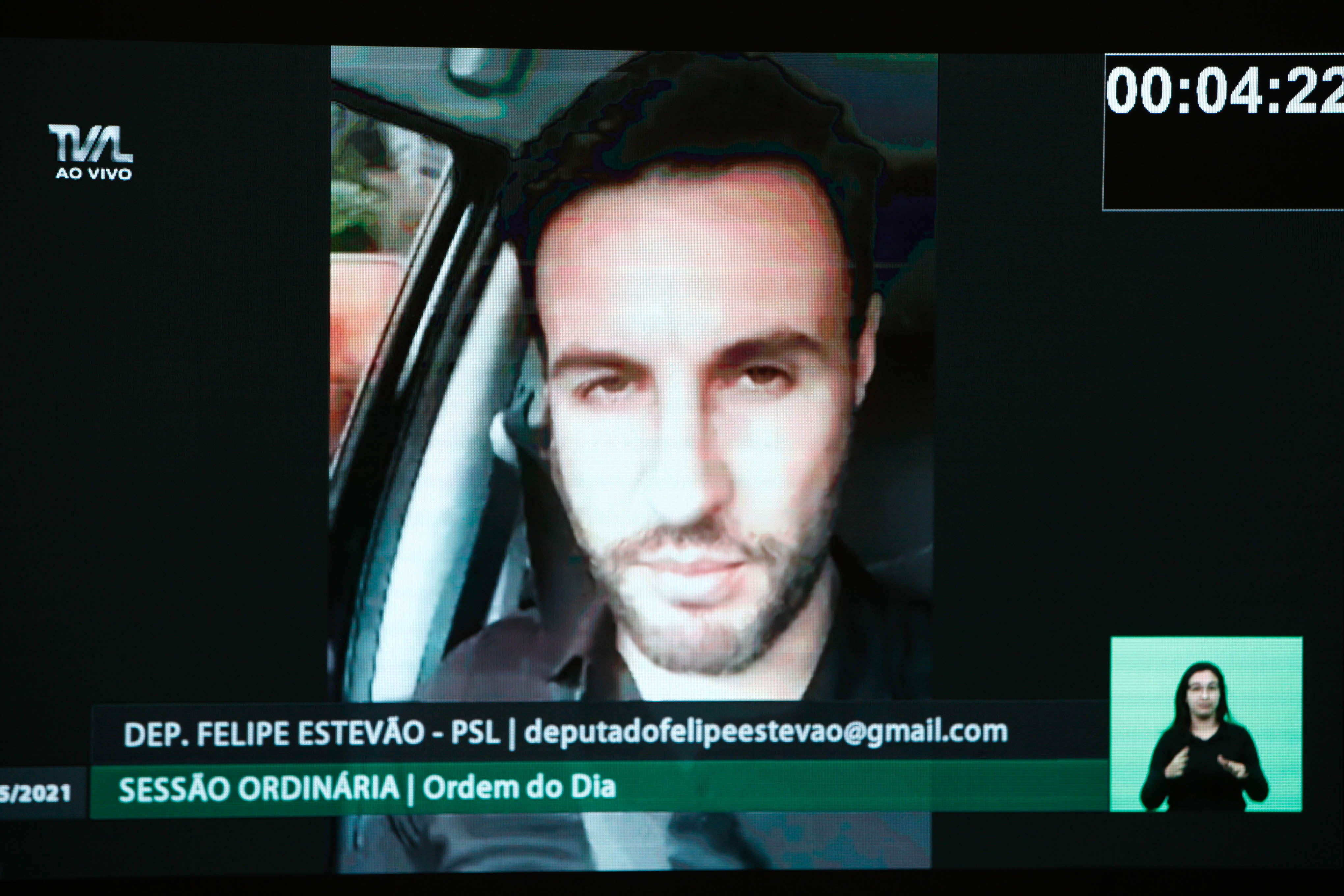 Deputado Felipe Estevão (PSL)