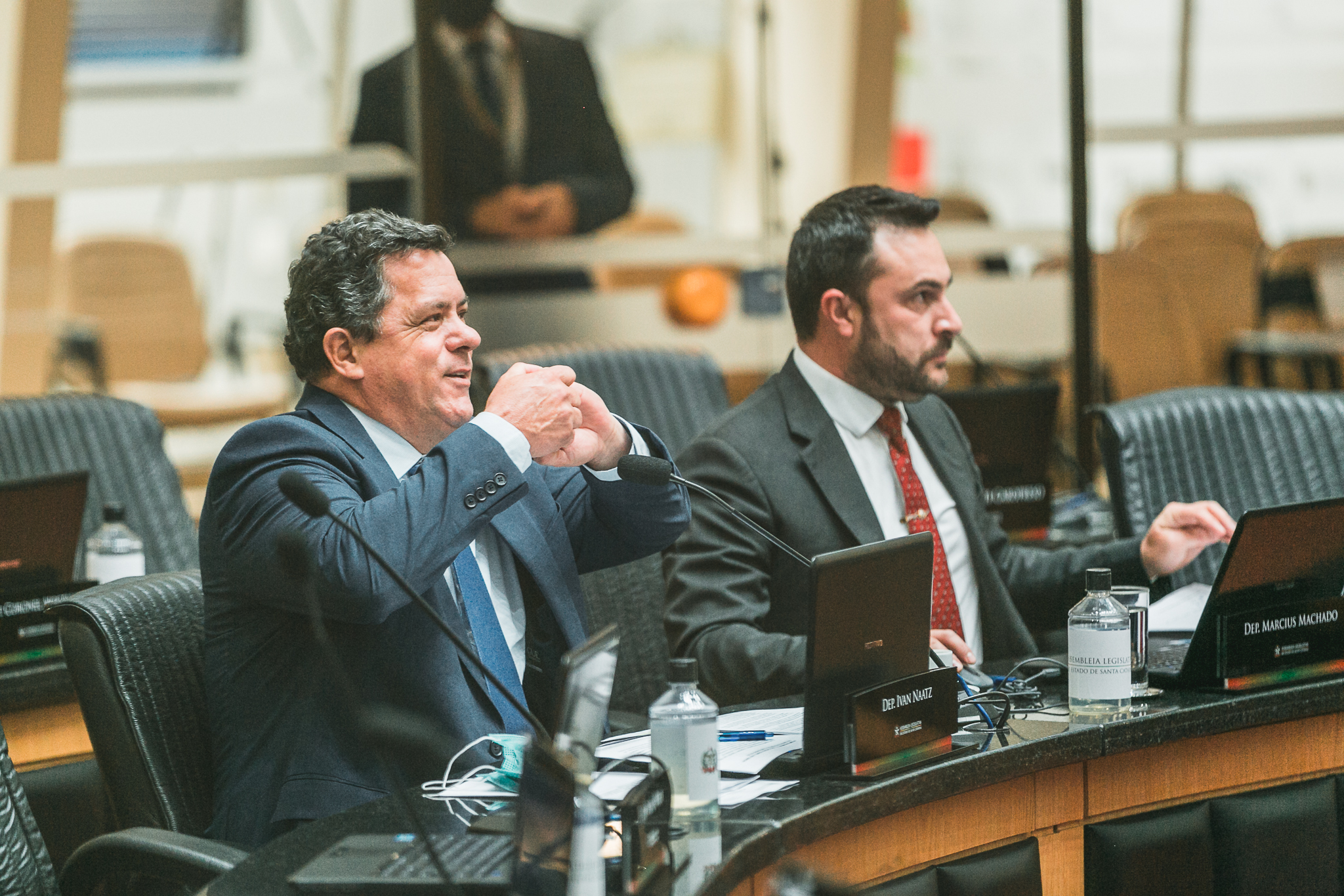 Deputado Ivan Natz (PL) - Deputado Marcius Machado (PL)