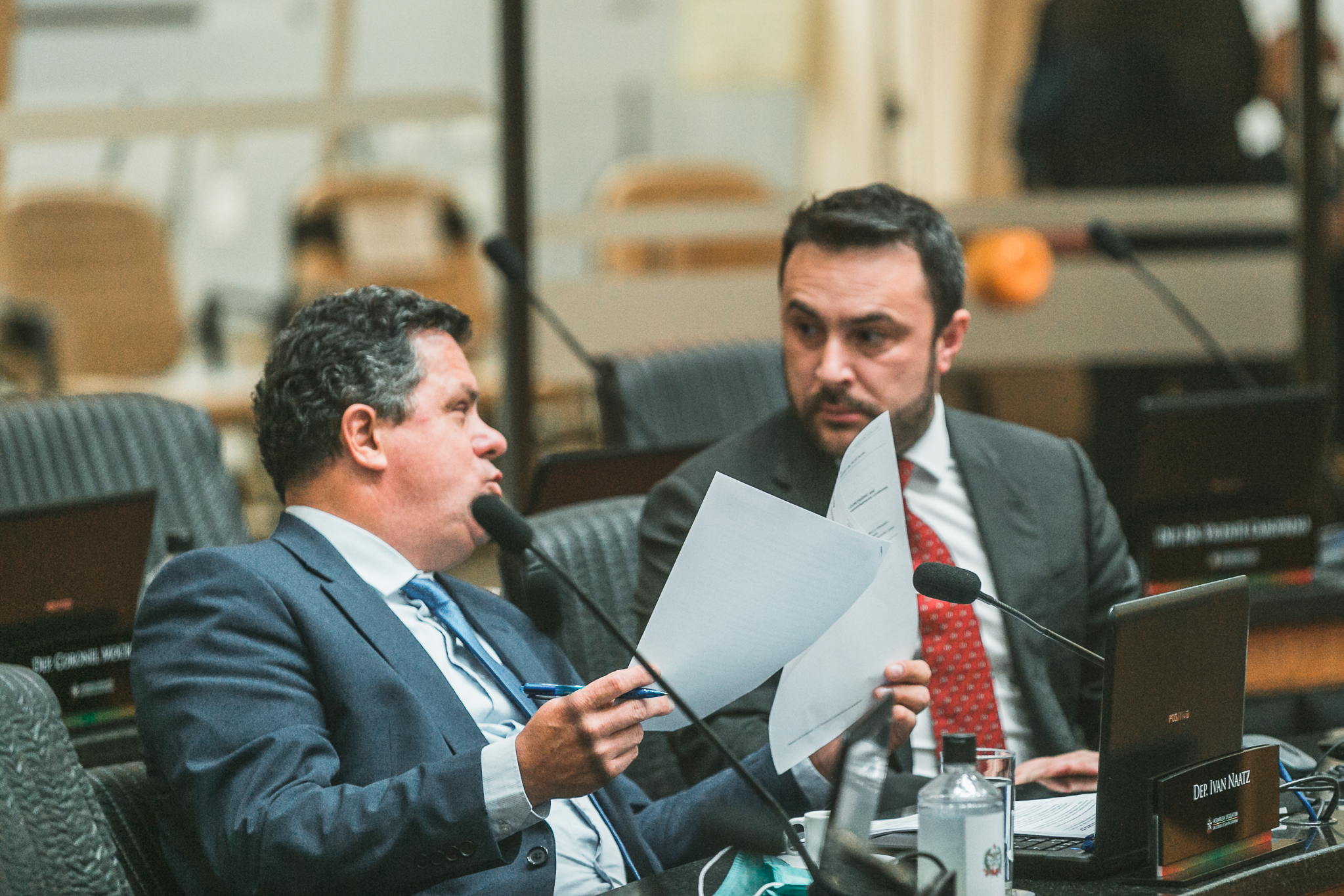Deputado Ivan Natz (PL) - Deputado Marcius Machado (PL)