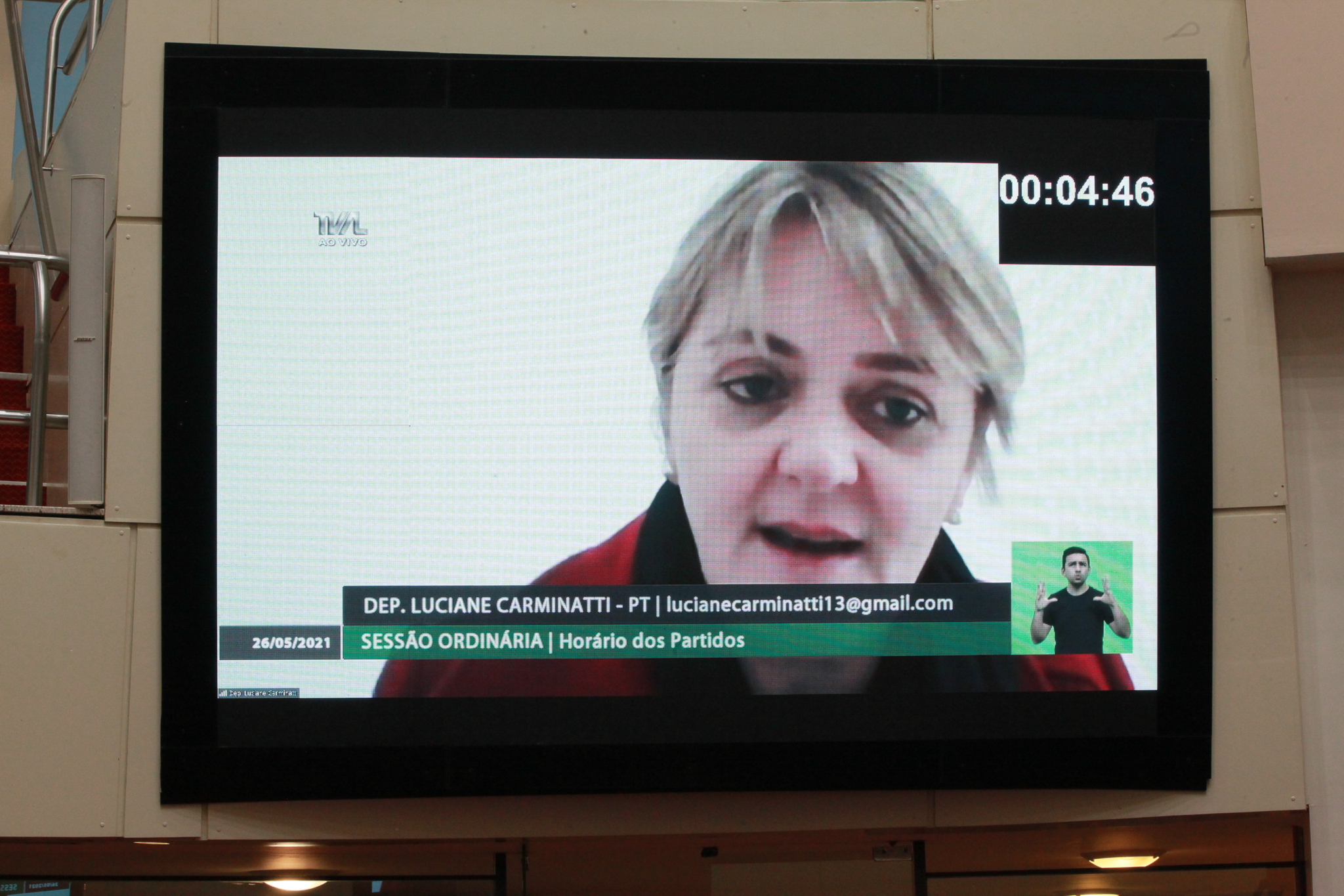 Deputada Luciane Carminatti (PT)