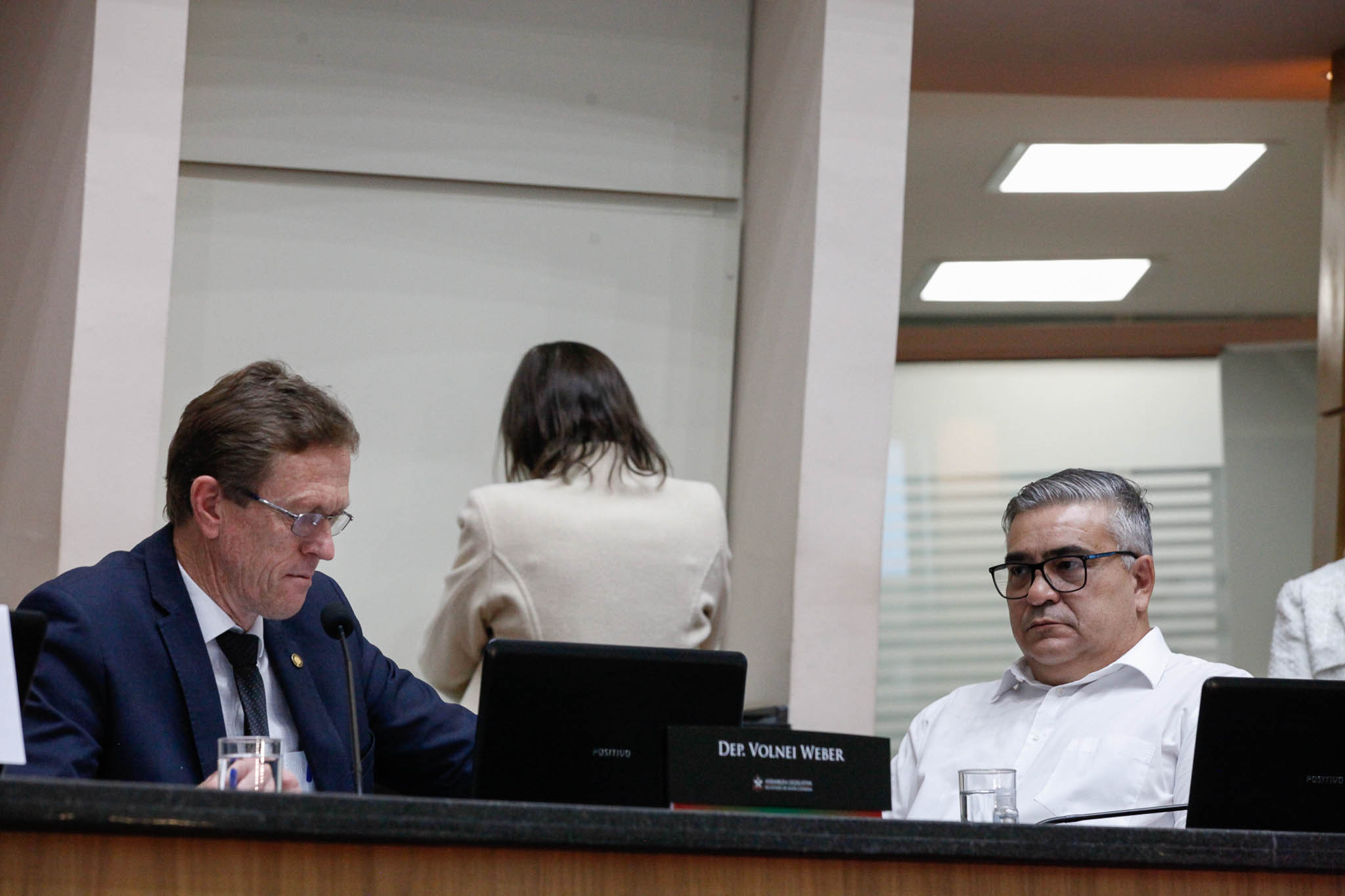 Deputado Volnei Weber (MDB) - Deputado Sargento Lima(PL)