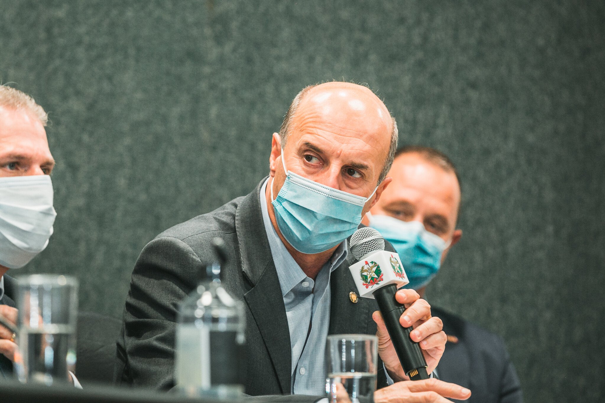 Deputado José Milton Scheffer, líder do governo na Alesc